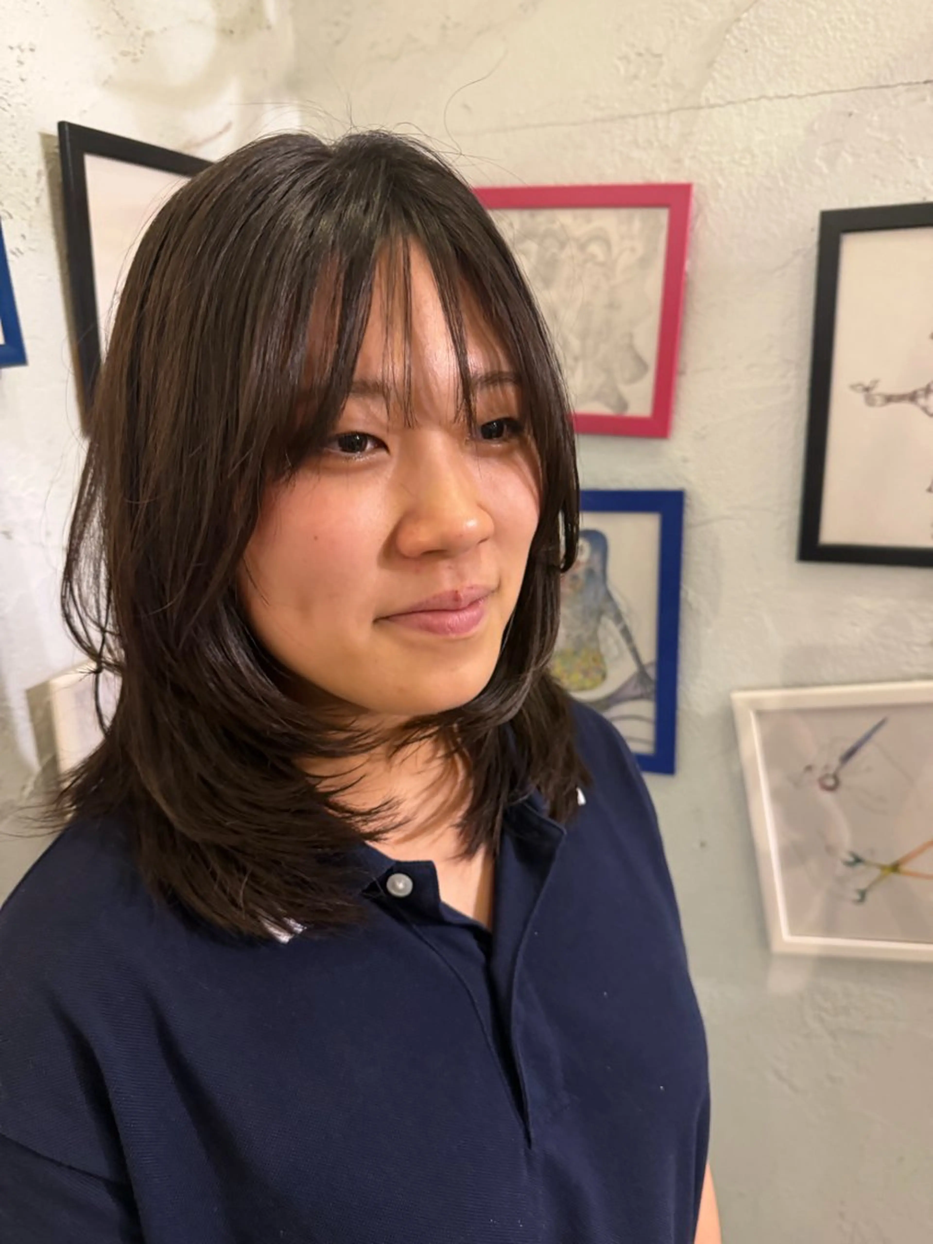 前髪カット、ミニモ限定500円✨の写真