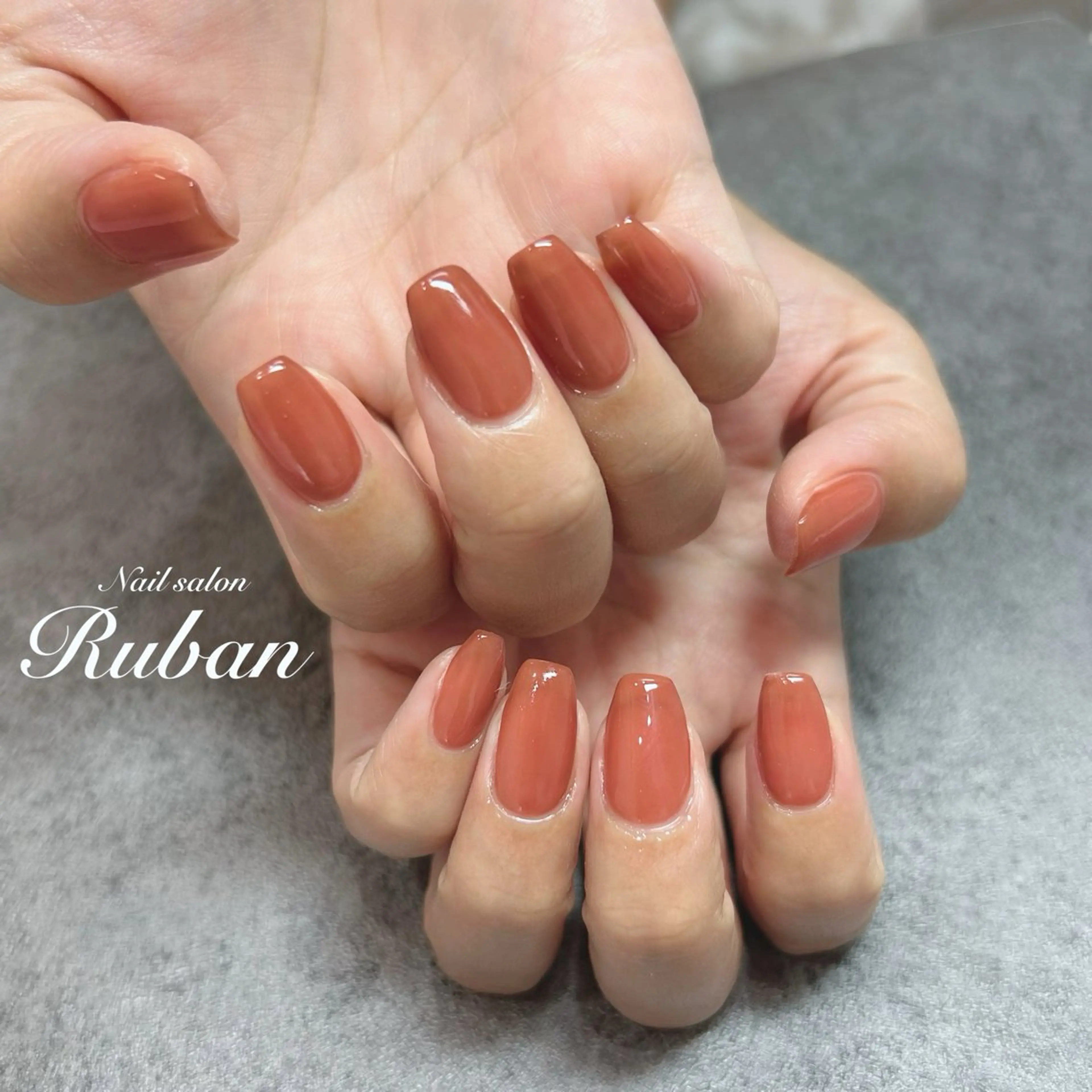 ネイル ワンカラーネイル Nail salon Rubanのネイルデザイン