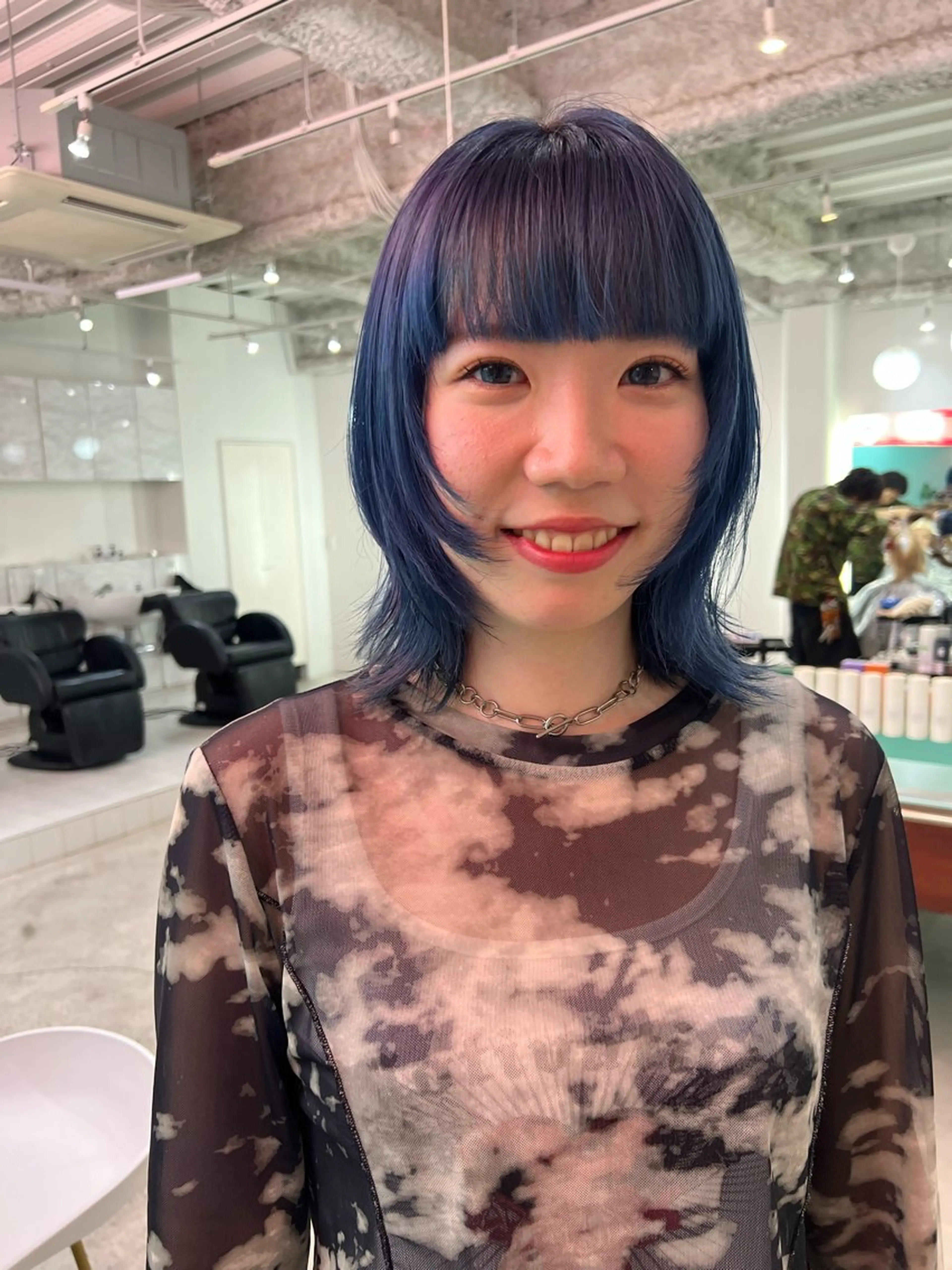 ミディアム 💥ウルフカット デザインあんな💥のヘアスタイル