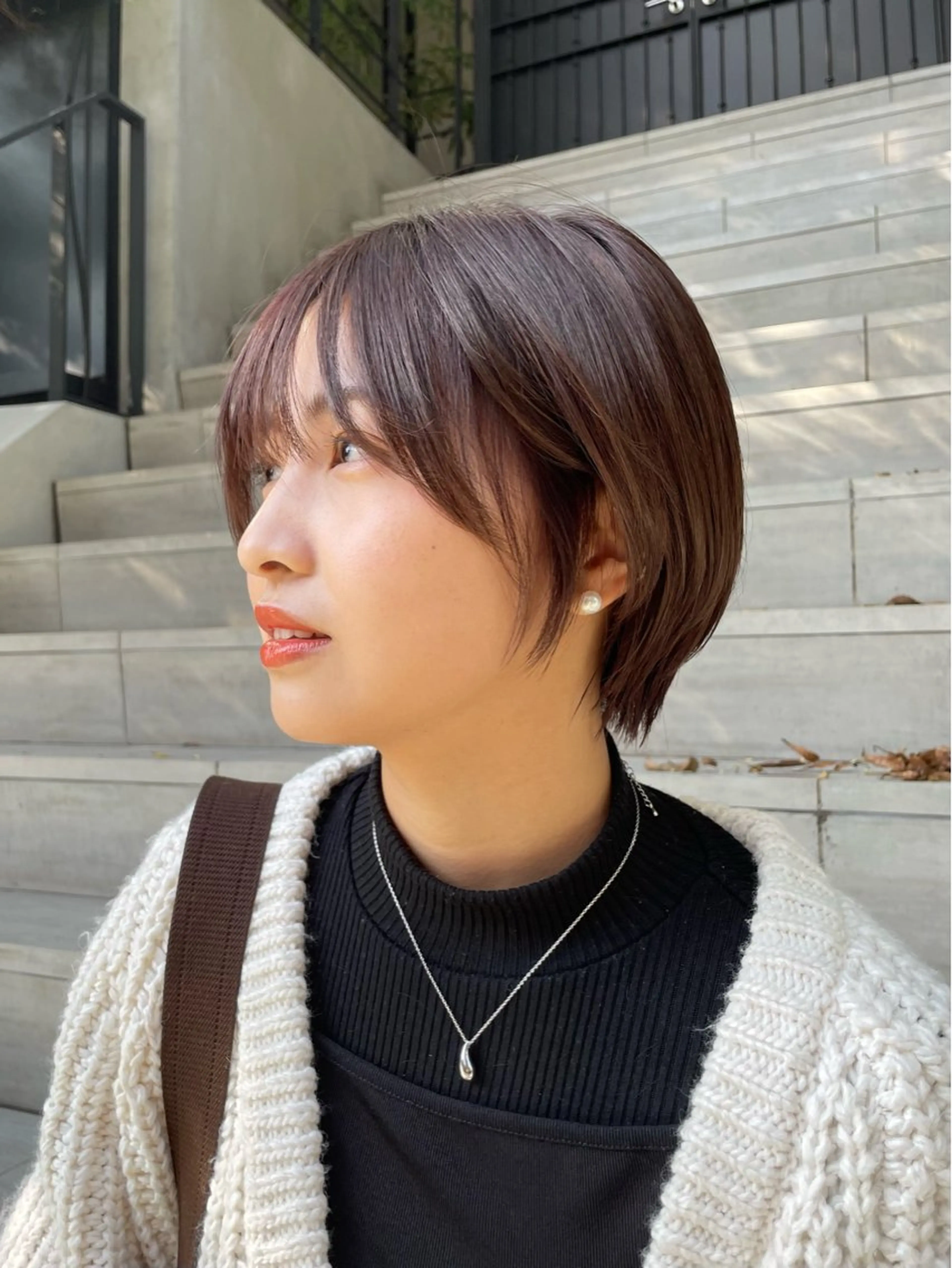 ショート sand所属・ゆい 似合わせカットのヘアスタイル