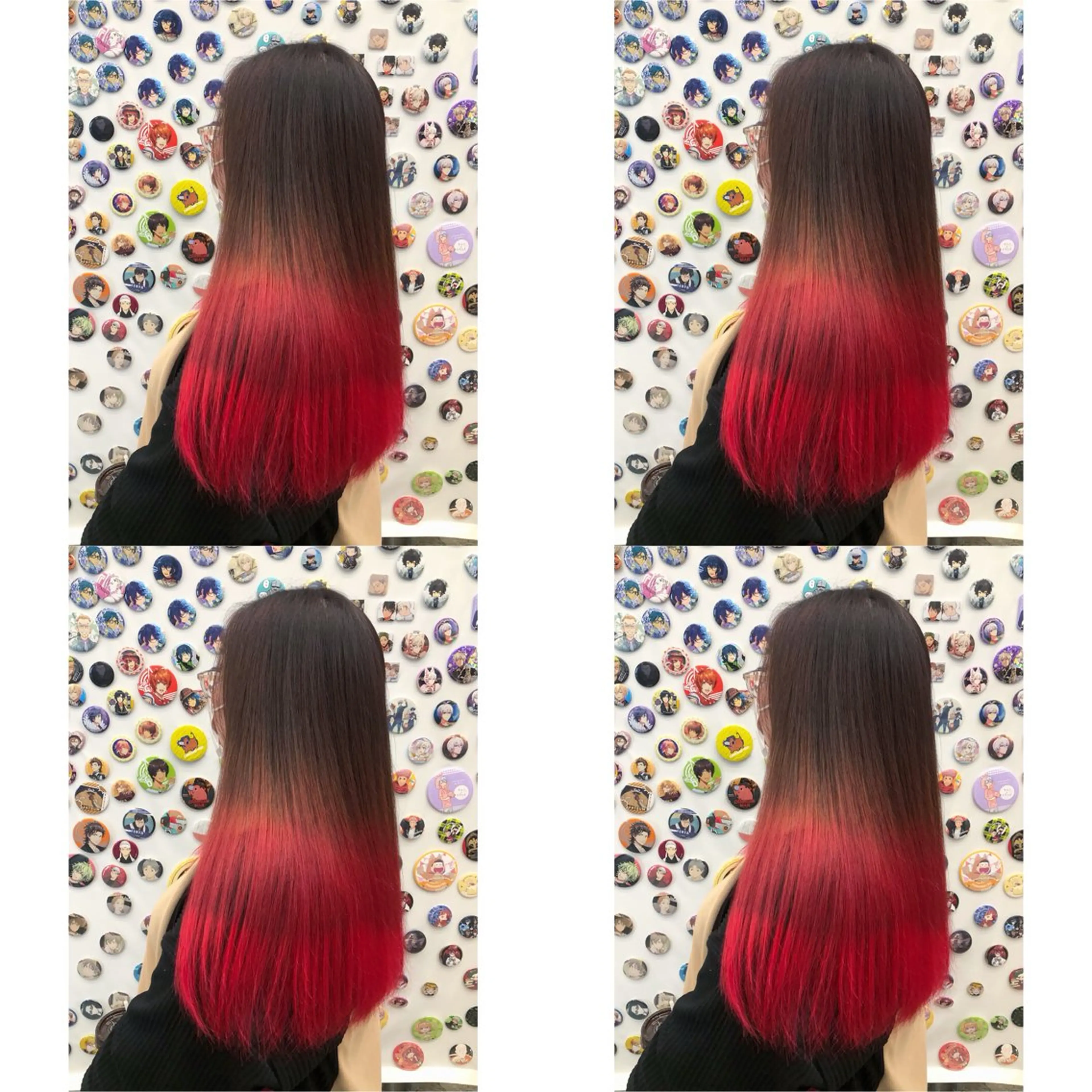 ロング カラー 推しカラー✨ オタク美容師ユウカのヘアスタイル