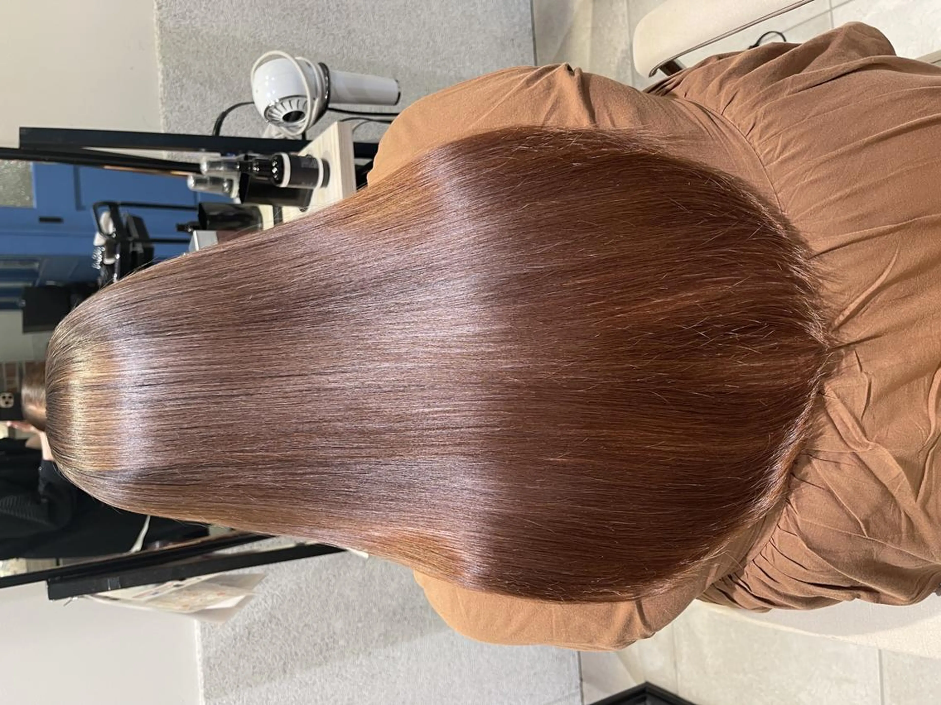 ロング カラー 縮毛矯正/髪質改善 特化/冨島智基のヘアスタイル