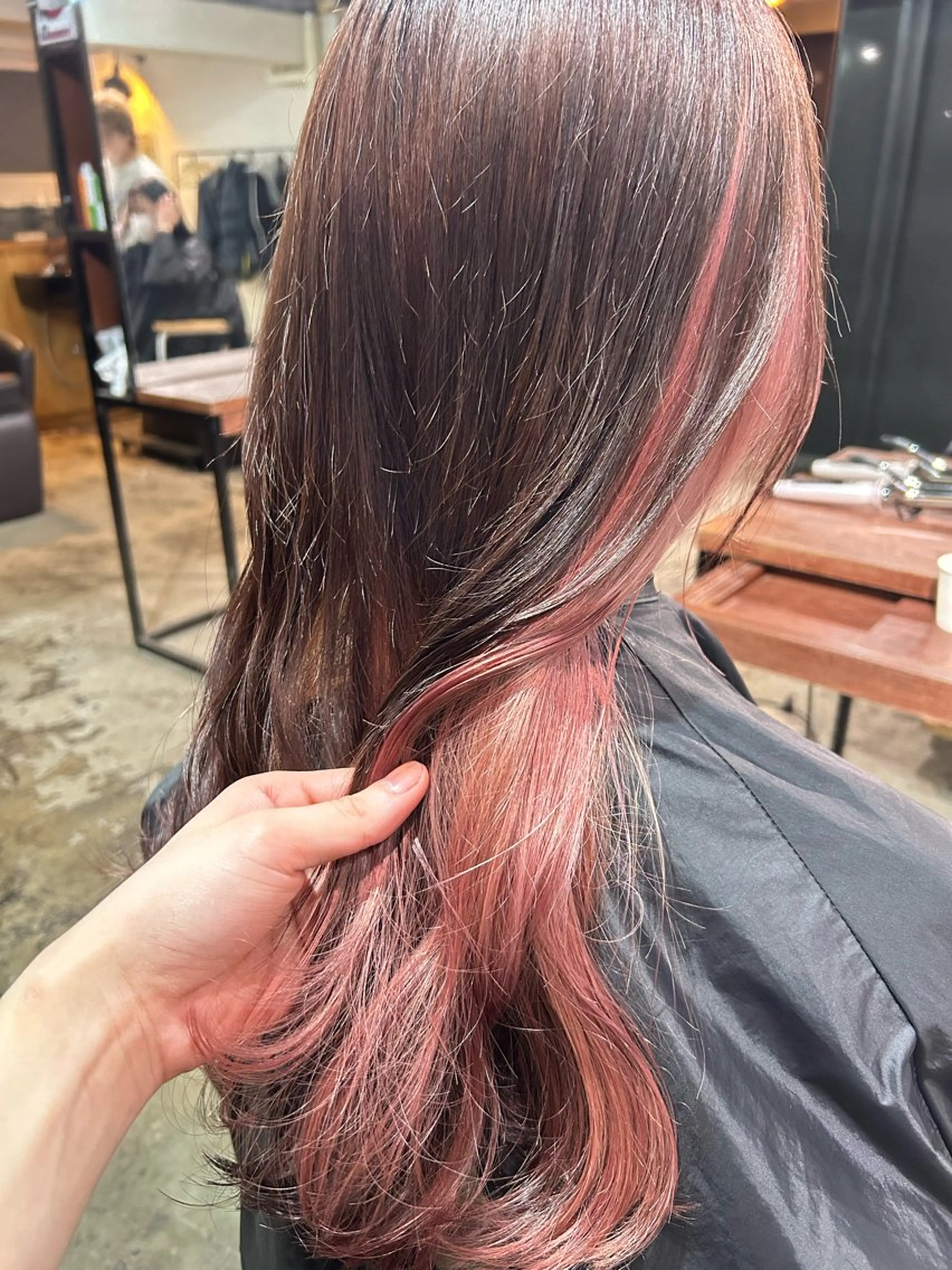 ロング カラー カット ヘアカラー トリートメント ブリーチ職人/ shori/店舗代表のヘアスタイル