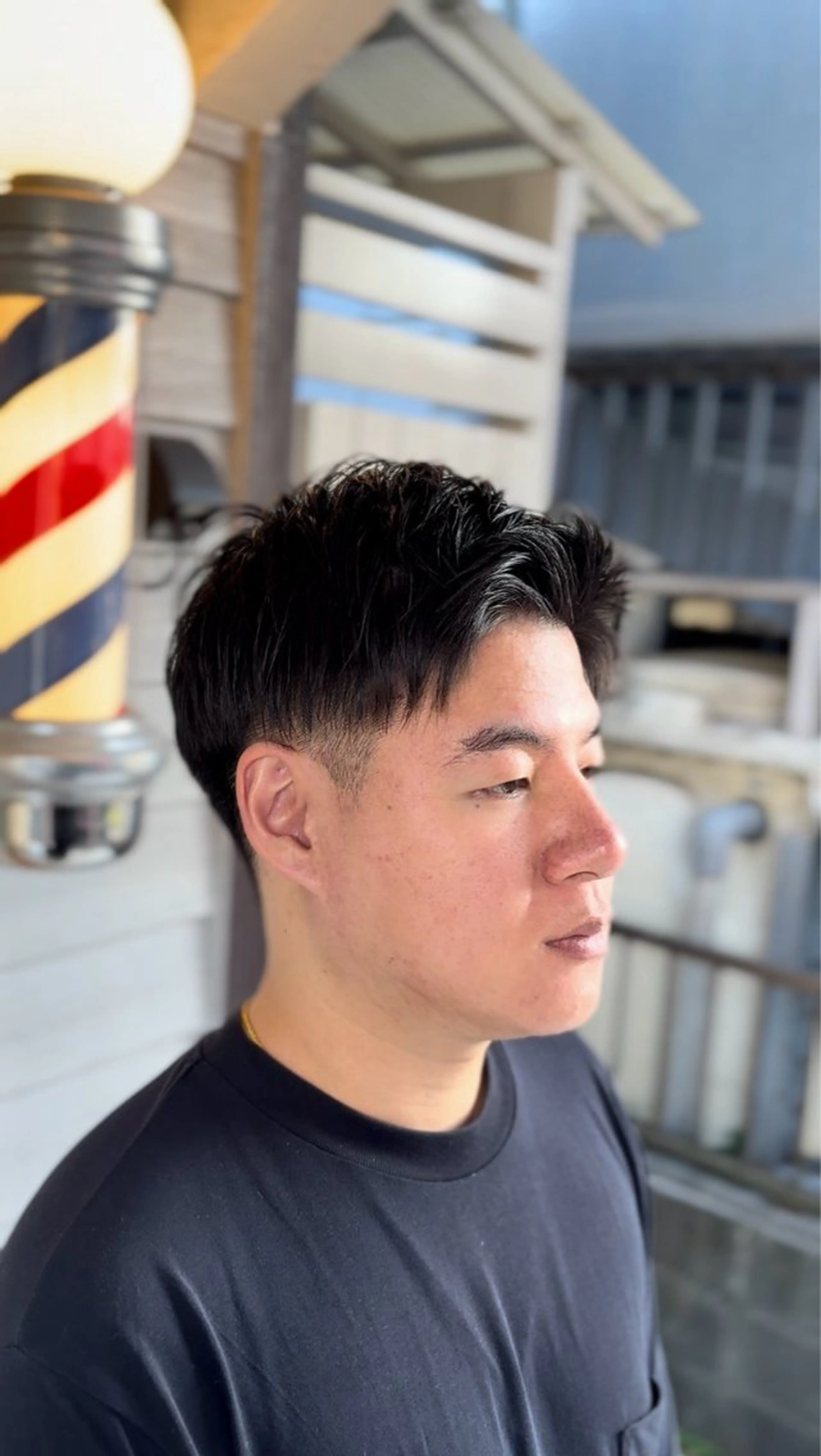 ショート メンズ 木名瀬 海星のヘアスタイル