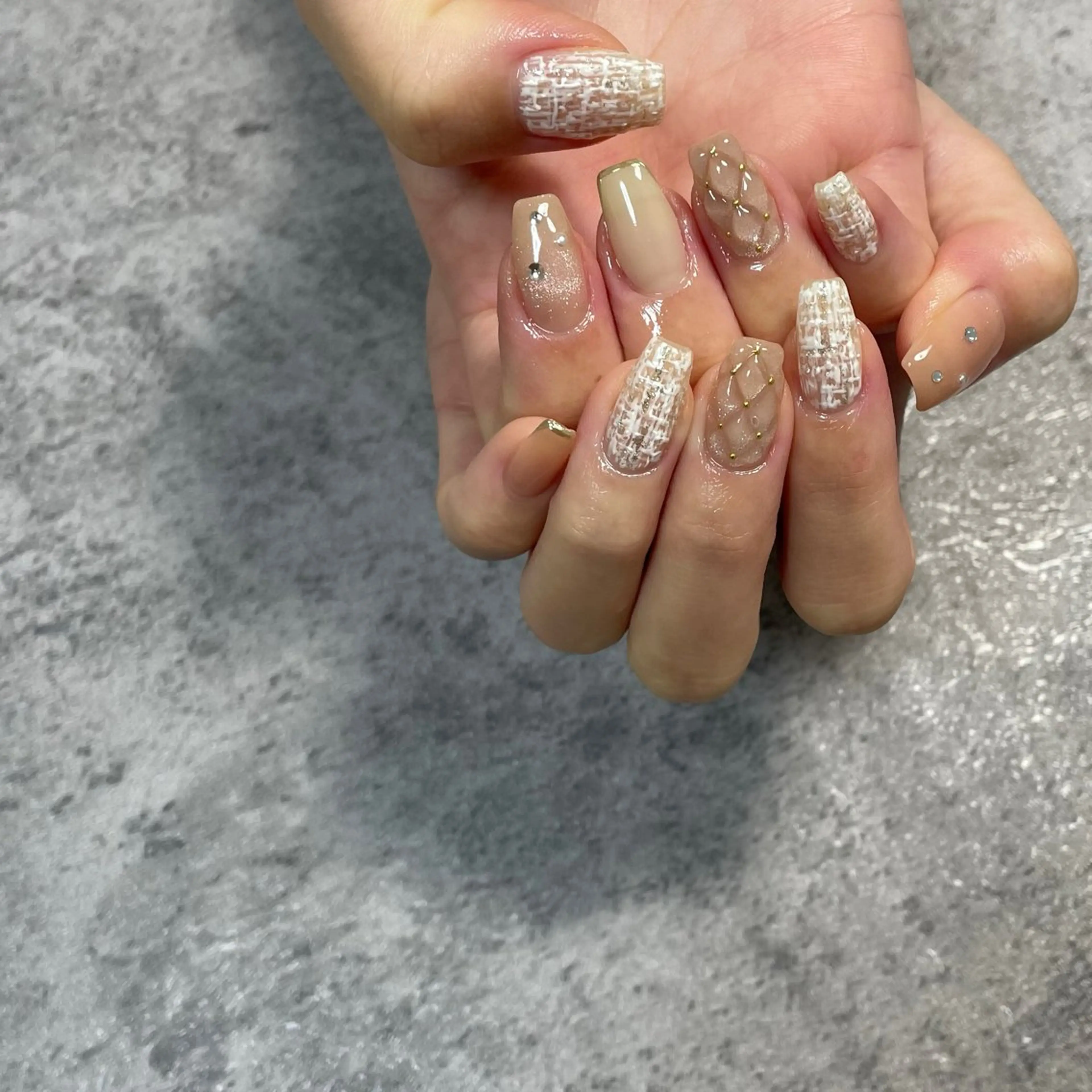 ネイル ハンドネイル ハンドケア m-nail 🌙minamiのネイルデザイン