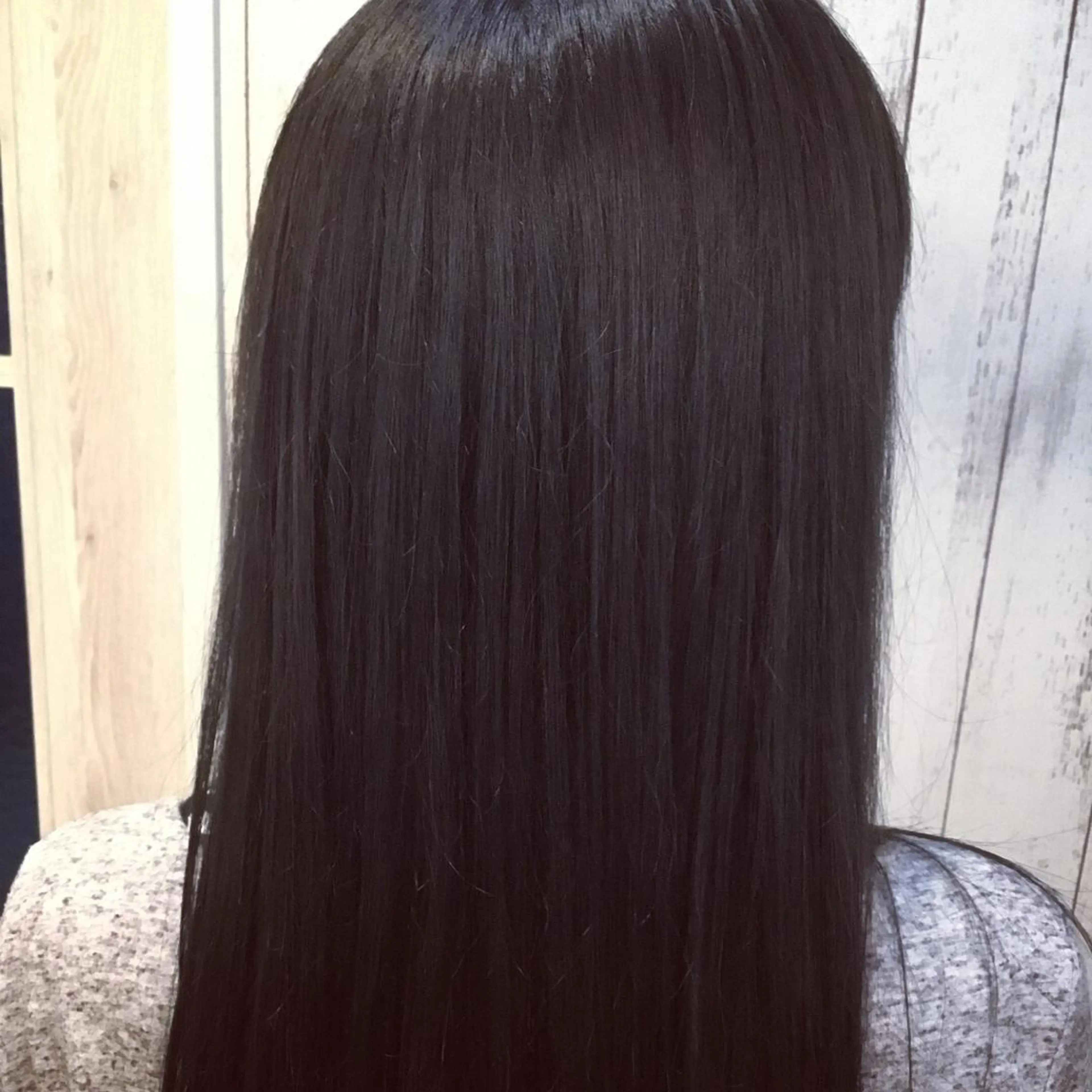 ロング カラー パーマ 金崎 新吾のヘアスタイル