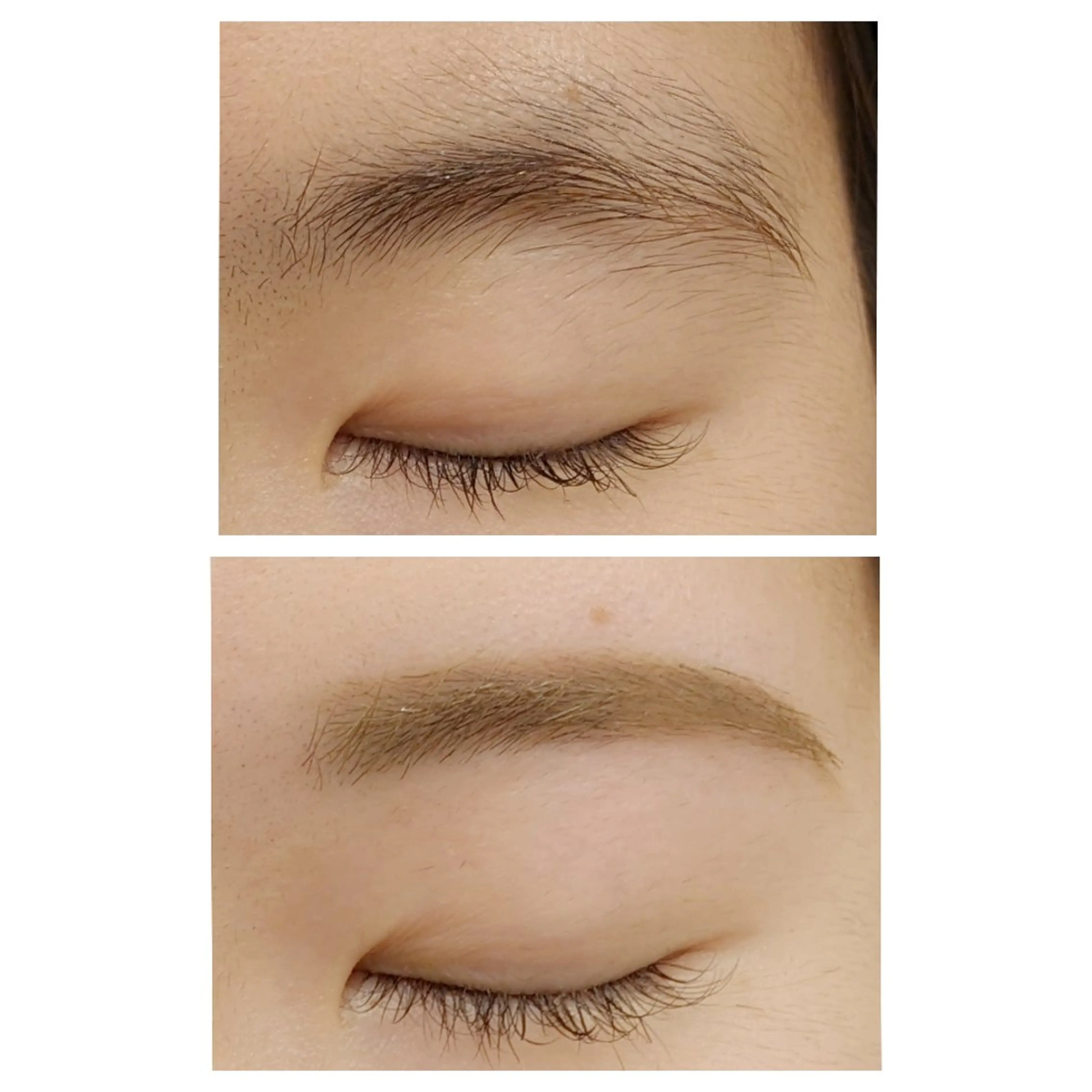 【AKANE得意施術】似合わせ💚アイブロウwaxの写真