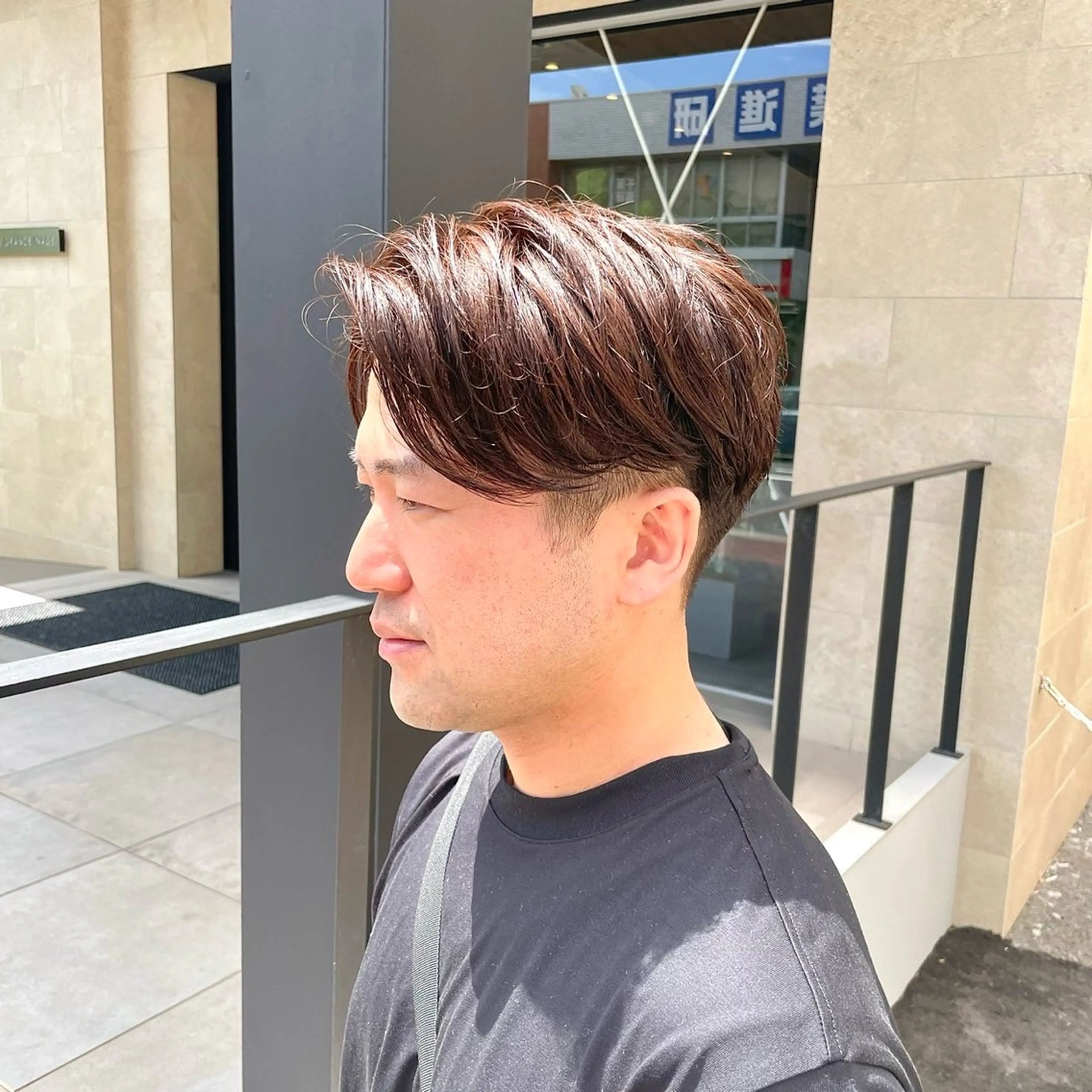 メンズ 飯田 ほのかのヘアスタイル