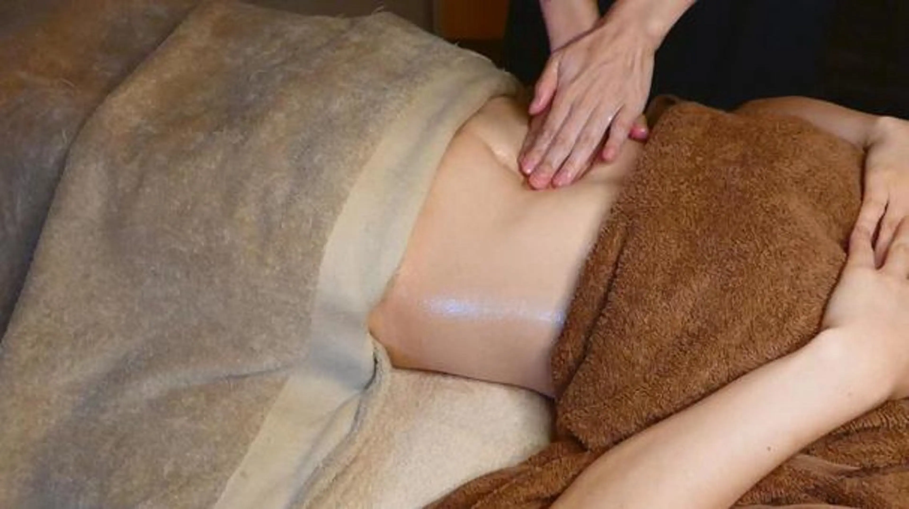 腸揉み40分　温石付きの写真