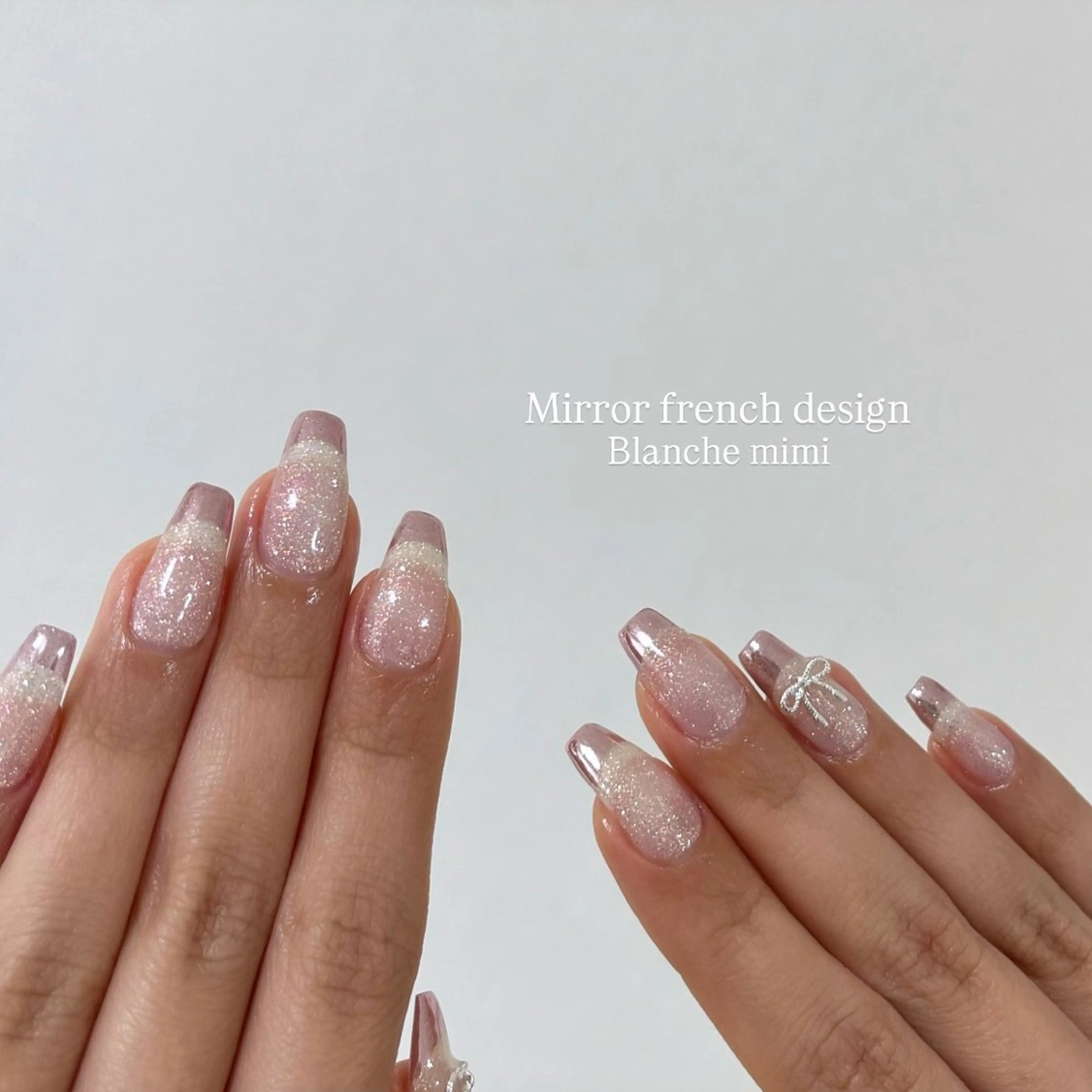 ネイル ハンドネイル Blanche mimi.u_aのネイルデザイン