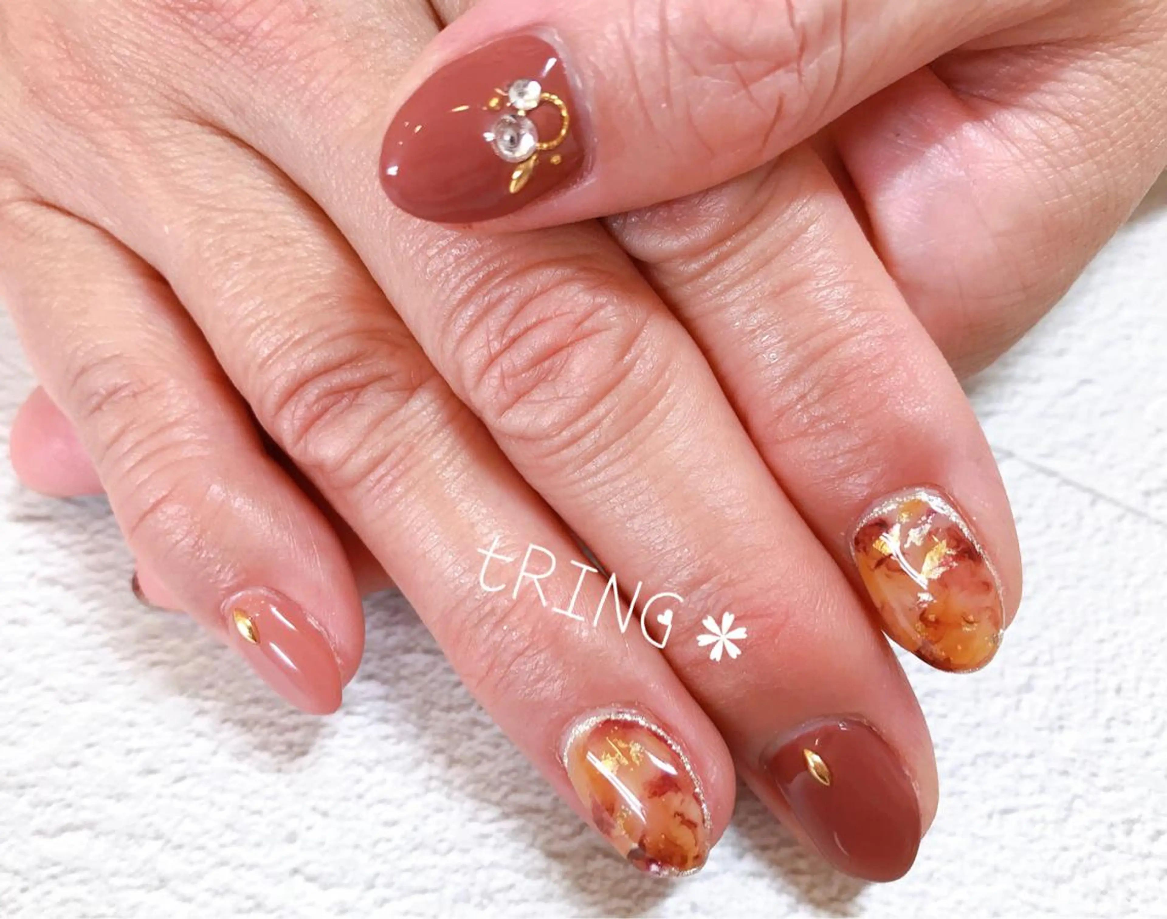 ネイル tRING＊ しいの木台のネイルデザイン