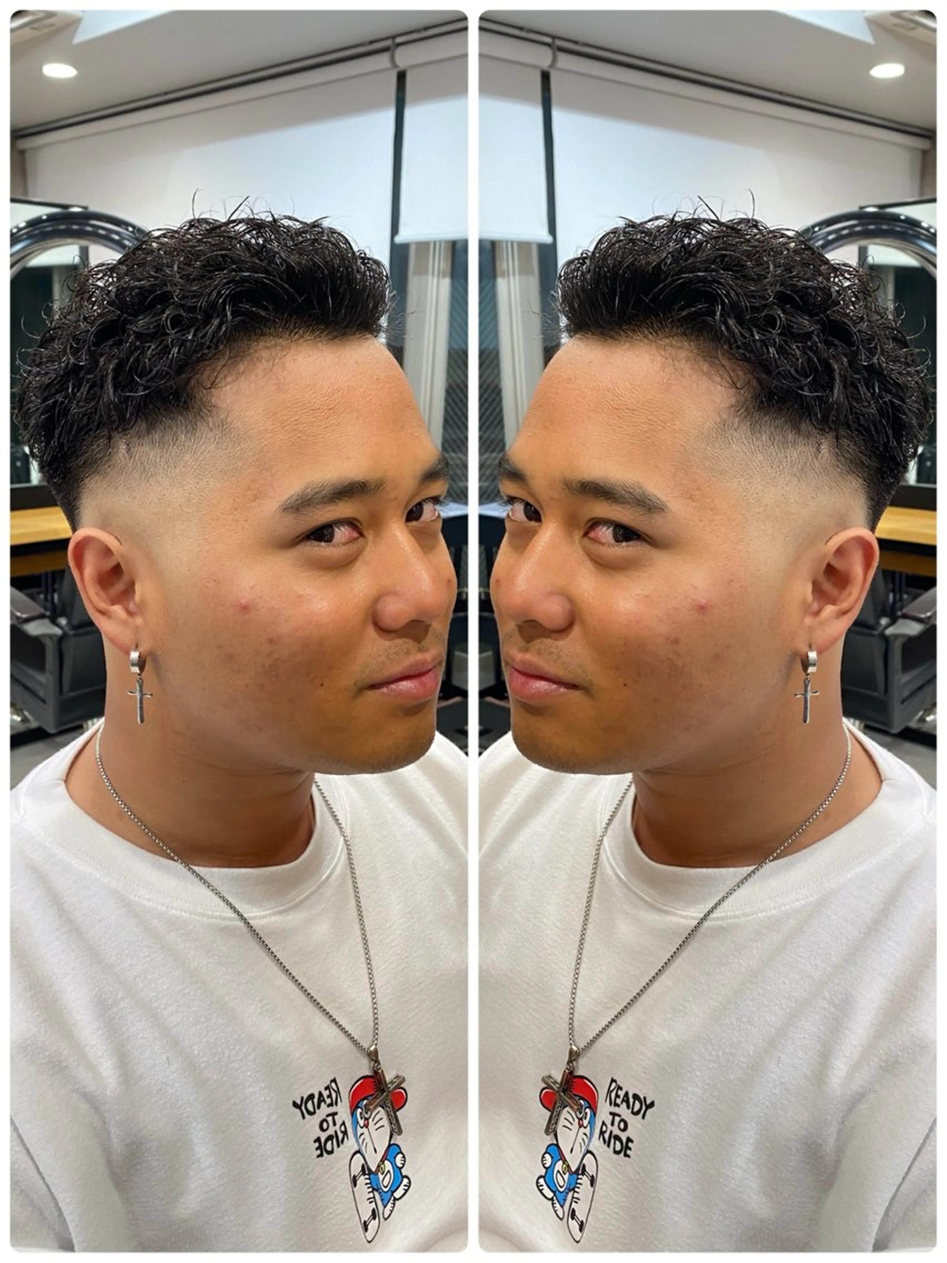 ショート パーマ メンズ メンズパーマ 🐉『メンズ美容師』 吉田龍星🐉のヘアスタイル