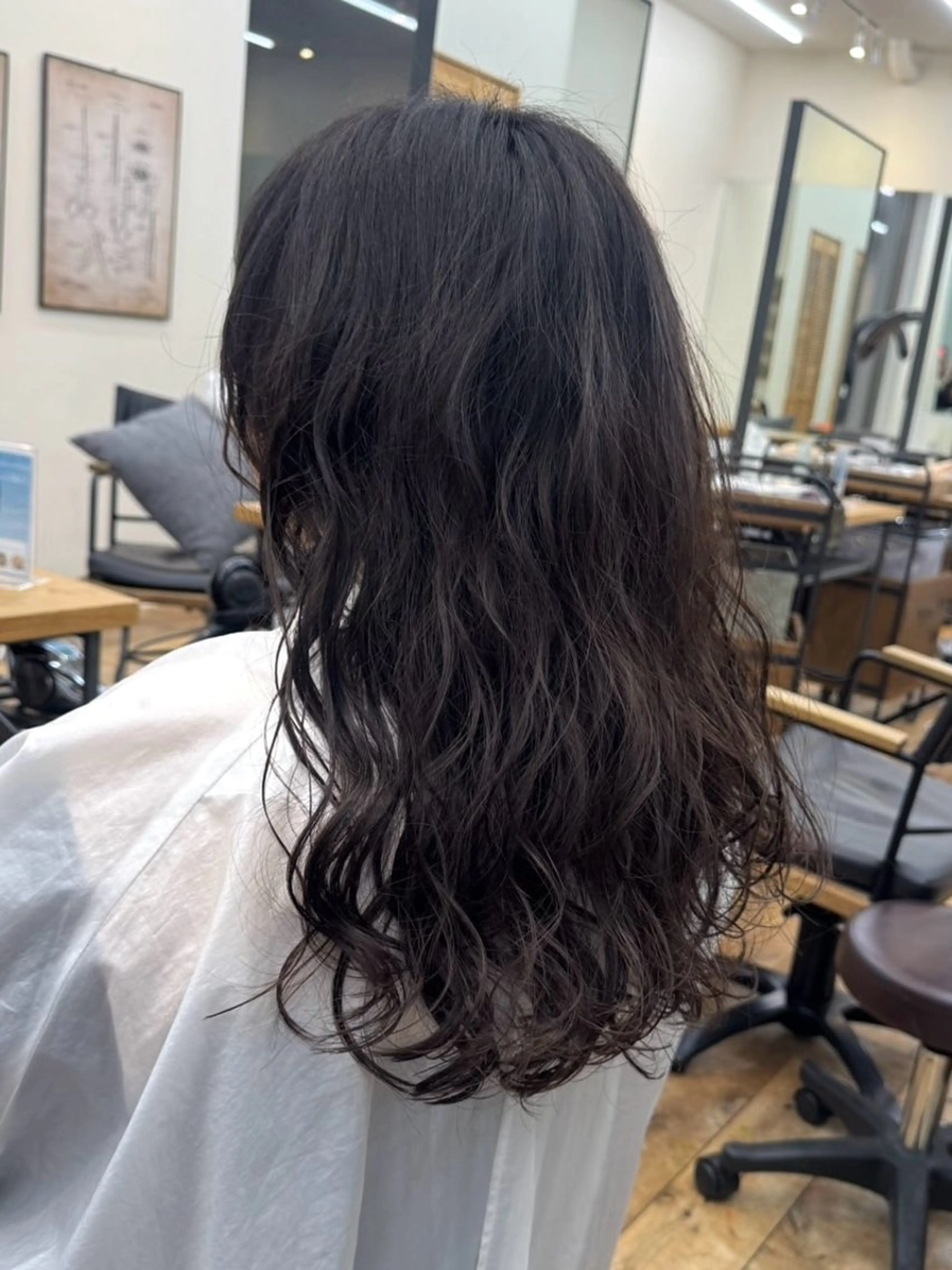 ロング パーマ cocoa🎀 透明感カラー/パーマのヘアスタイル