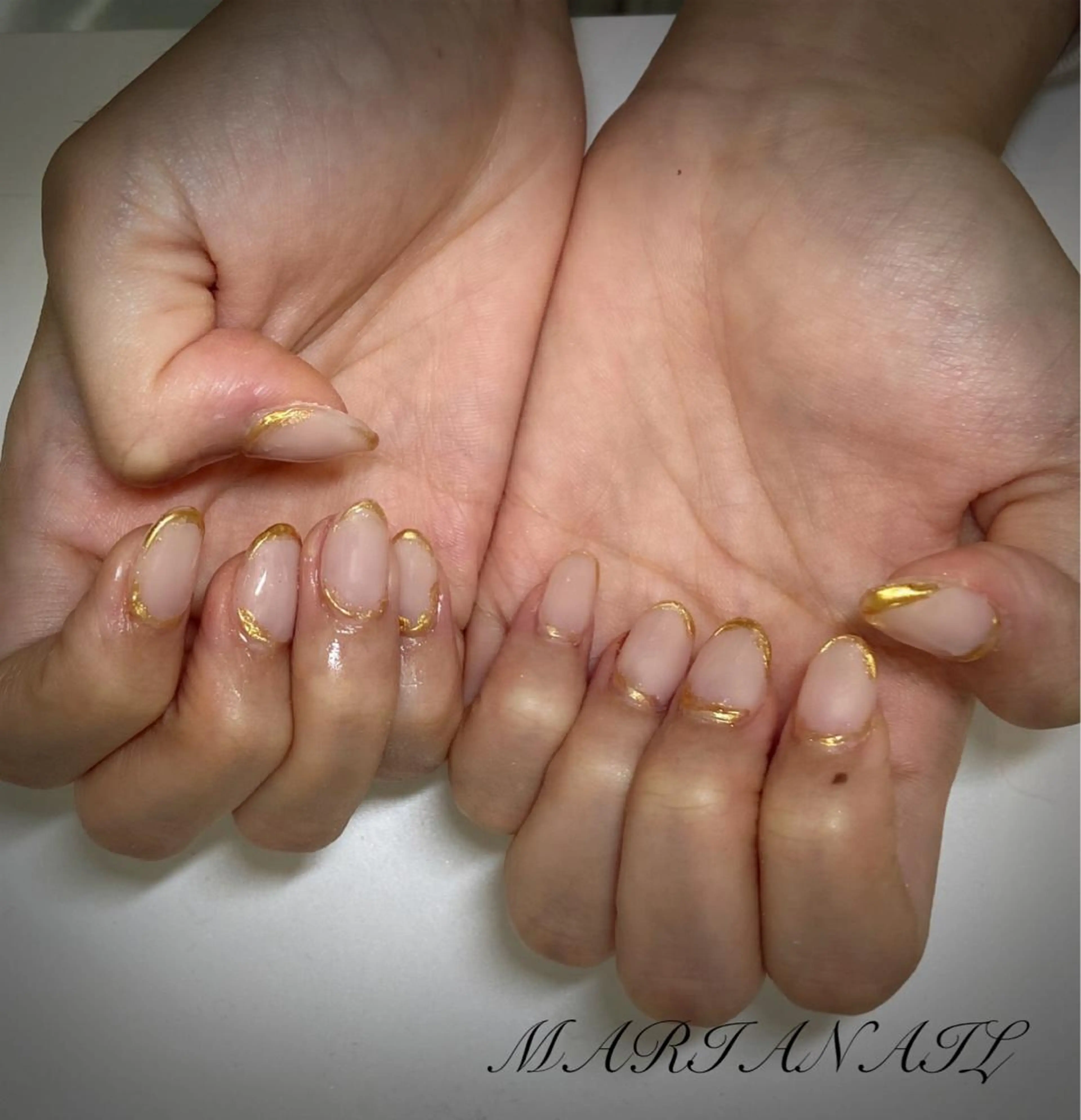 ネイル ミラーネイル 川上 真智子のネイルデザイン