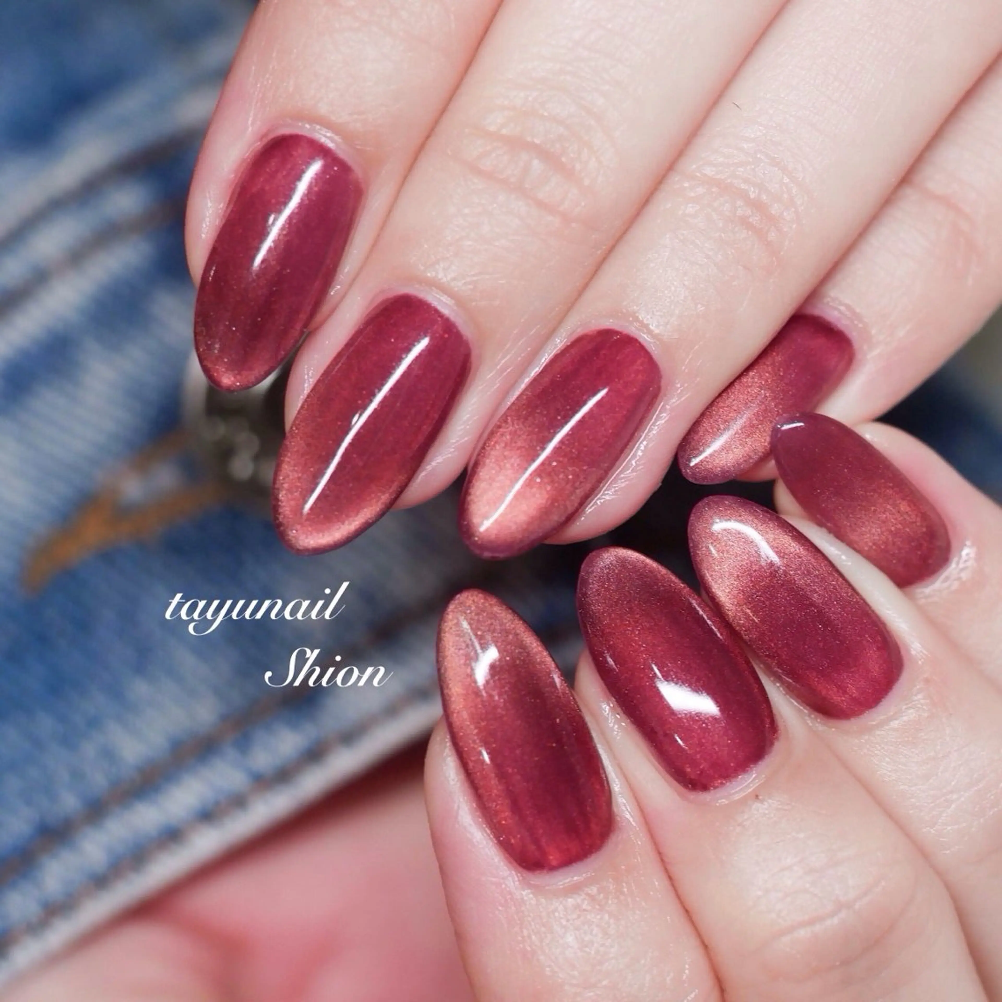 【他店オフ無料☆】ウォーターケア＋パラジェル100% 期間限定8,980円！10本マグネットネイルart♪の写真