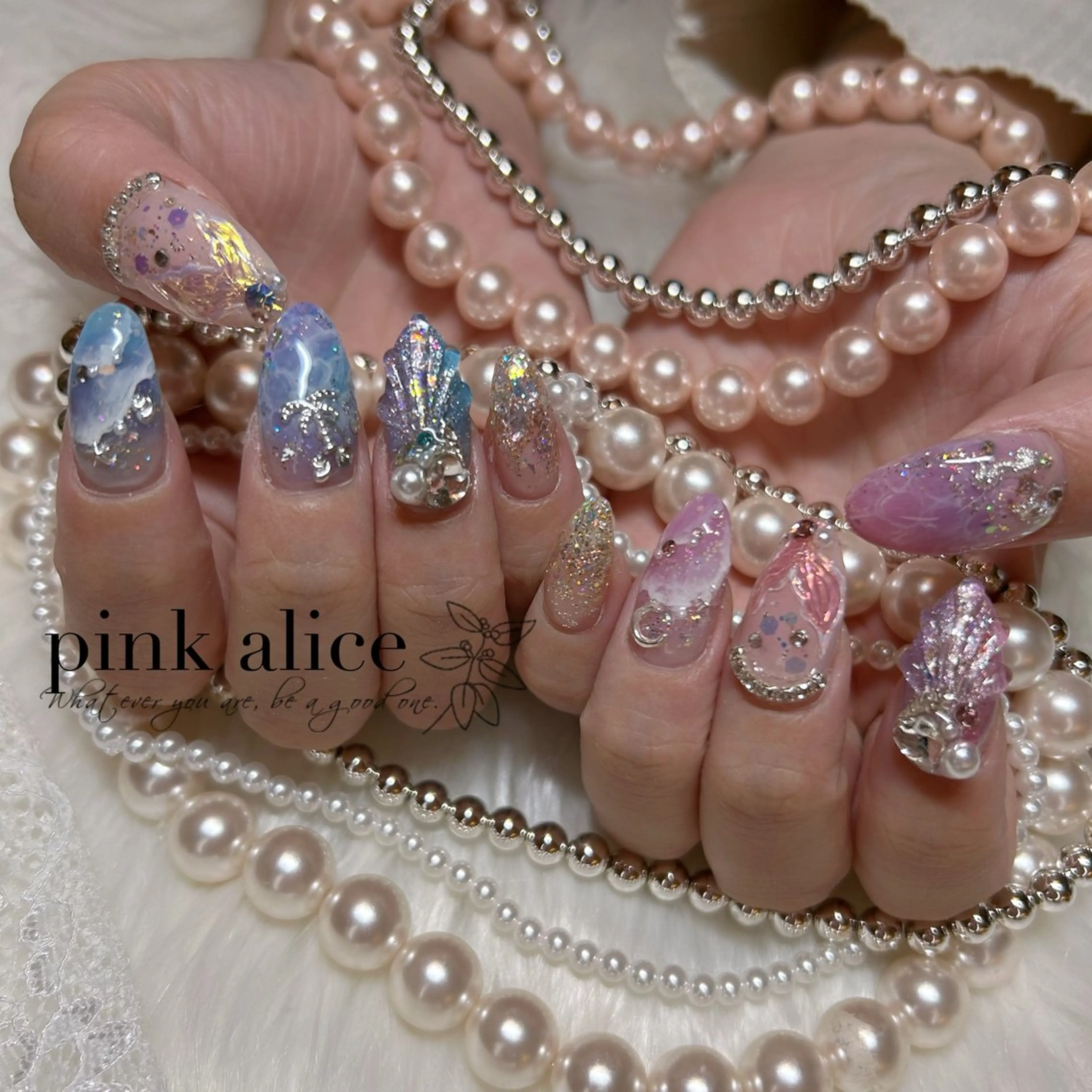 ネイル nail salon Pink Aliceのネイルデザイン