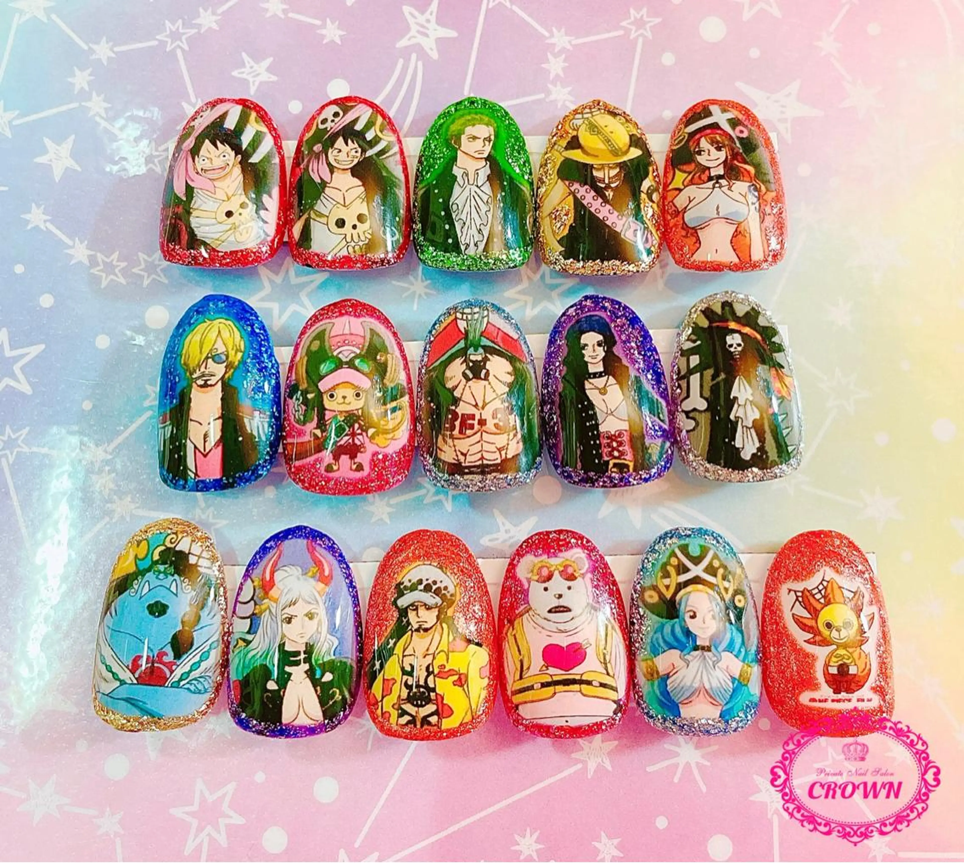 ネイル ハンドネイル CROWN プライベートサロンのネイルデザイン