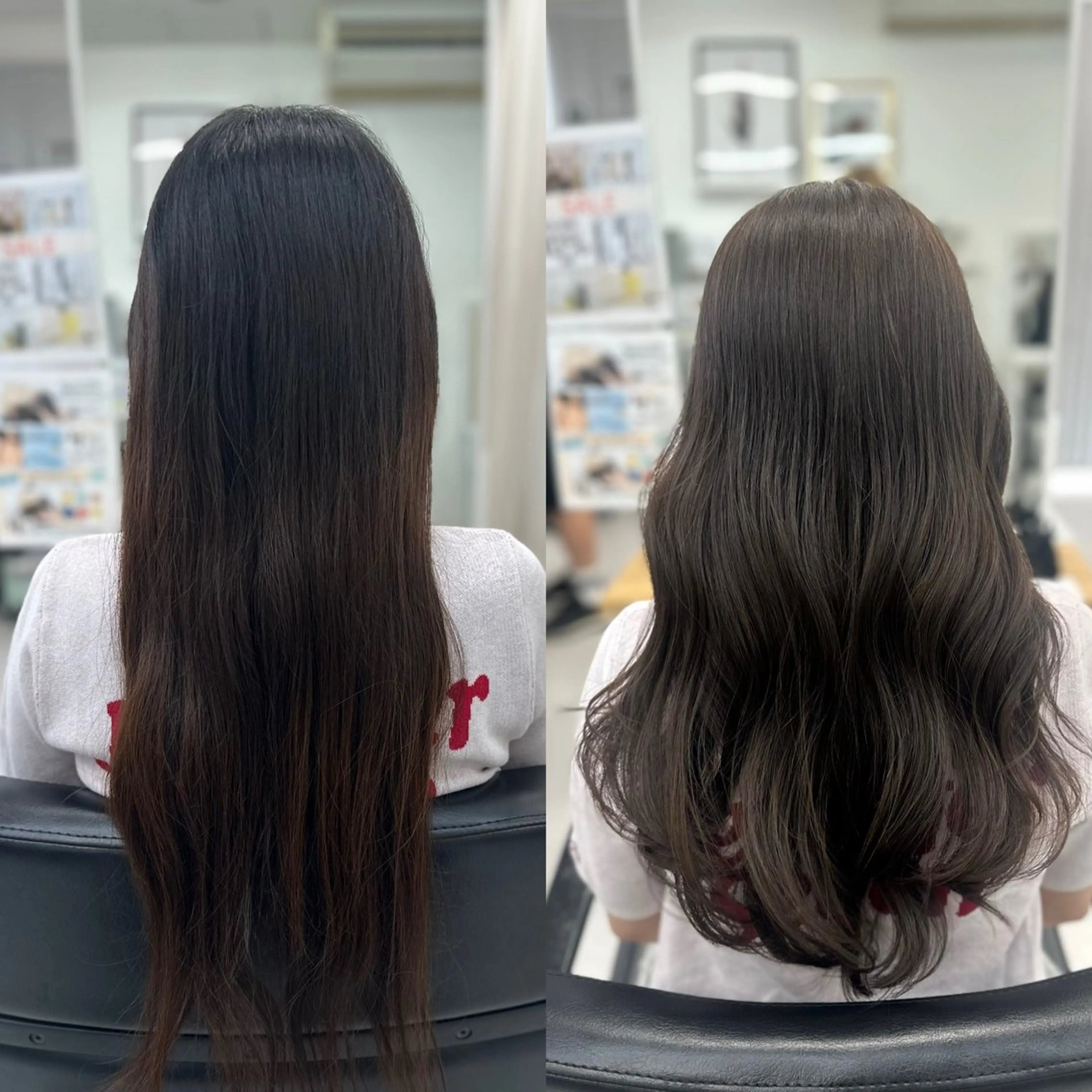 ロング 山崎結菜 髪質改善💎のヘアスタイル