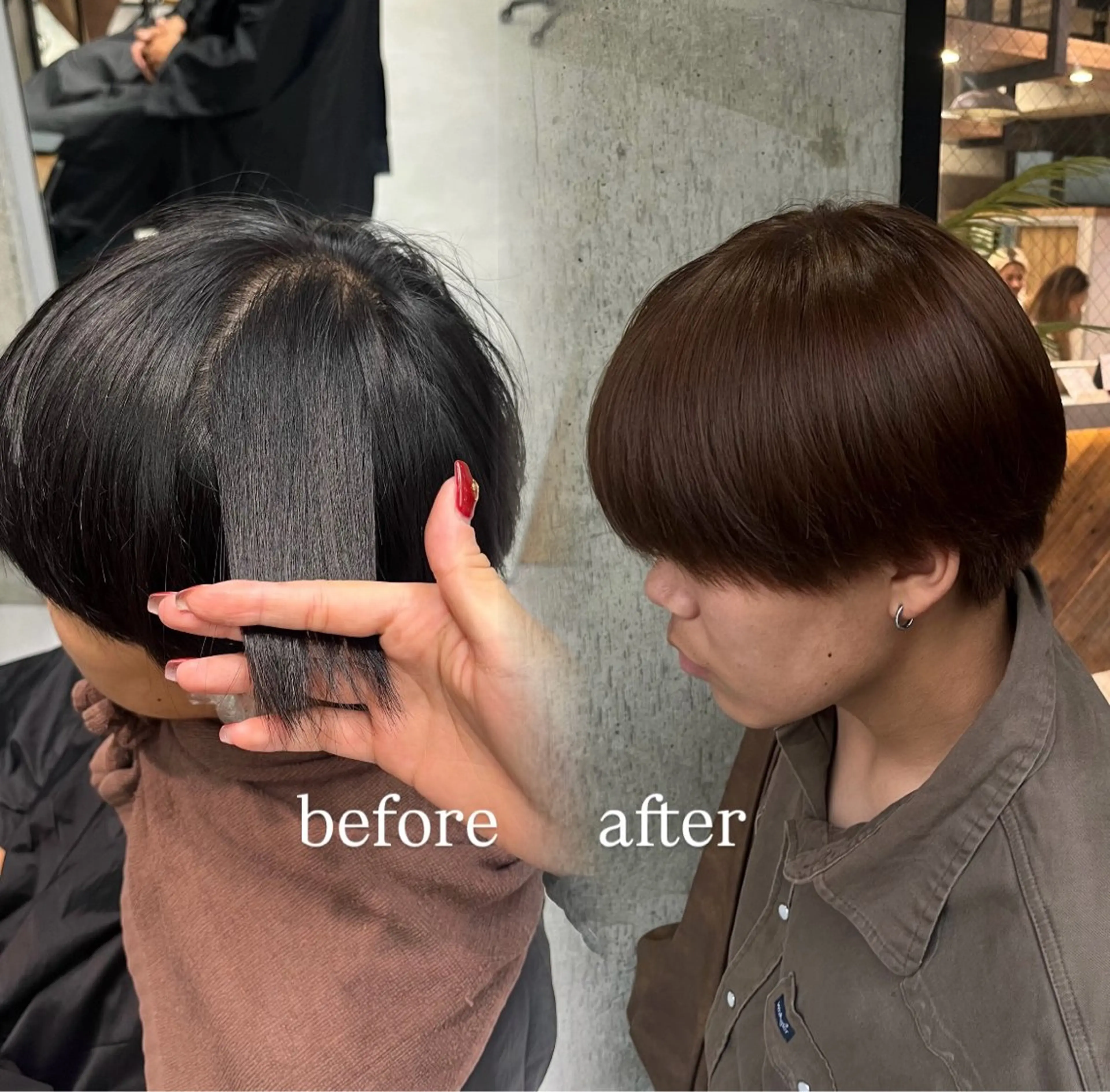 カラー メンズ 🌊ハイライト Rizu🌊のヘアスタイル