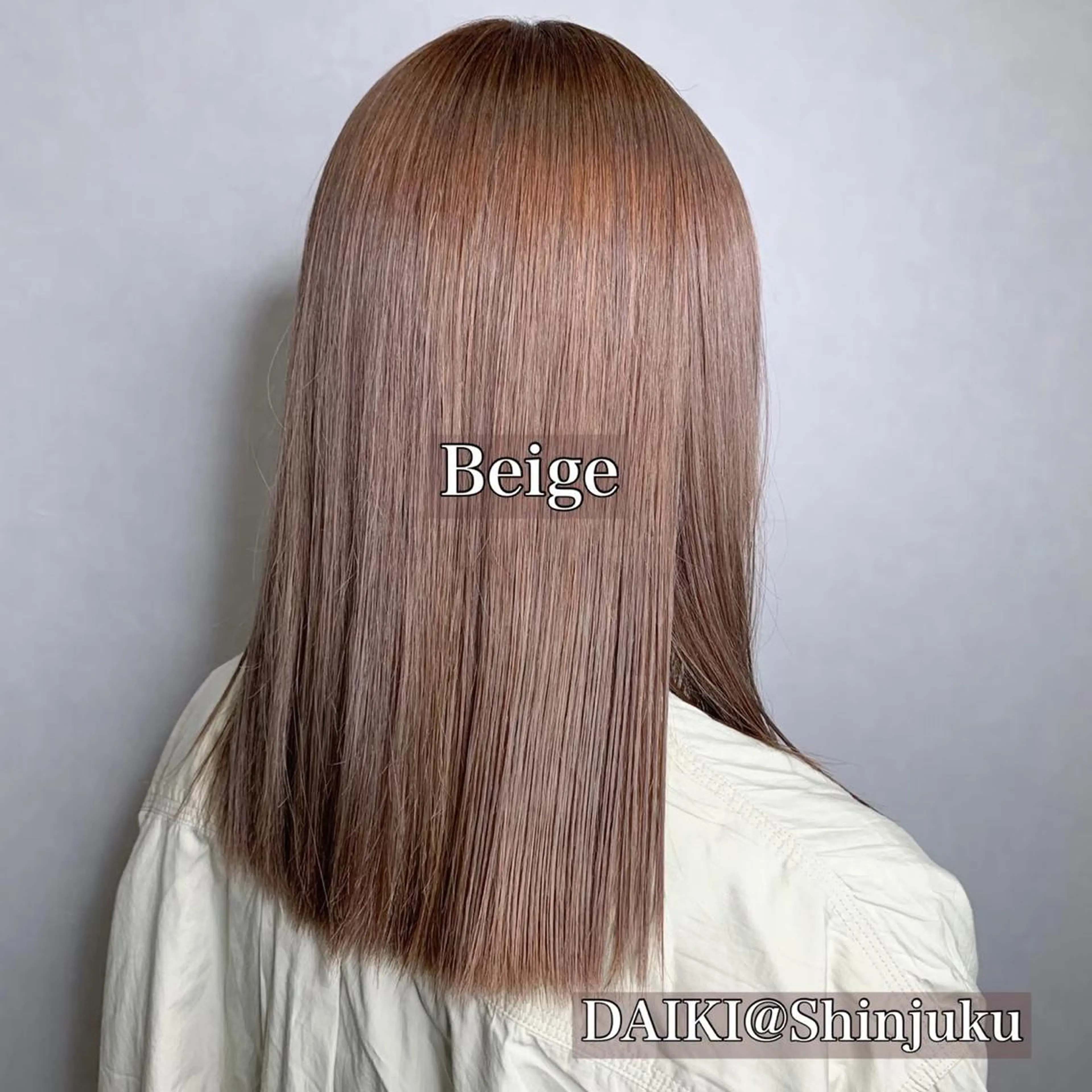 セミロング カラー パーマ ヘアアレンジ メンズ ワット 原宿のヘアスタイル