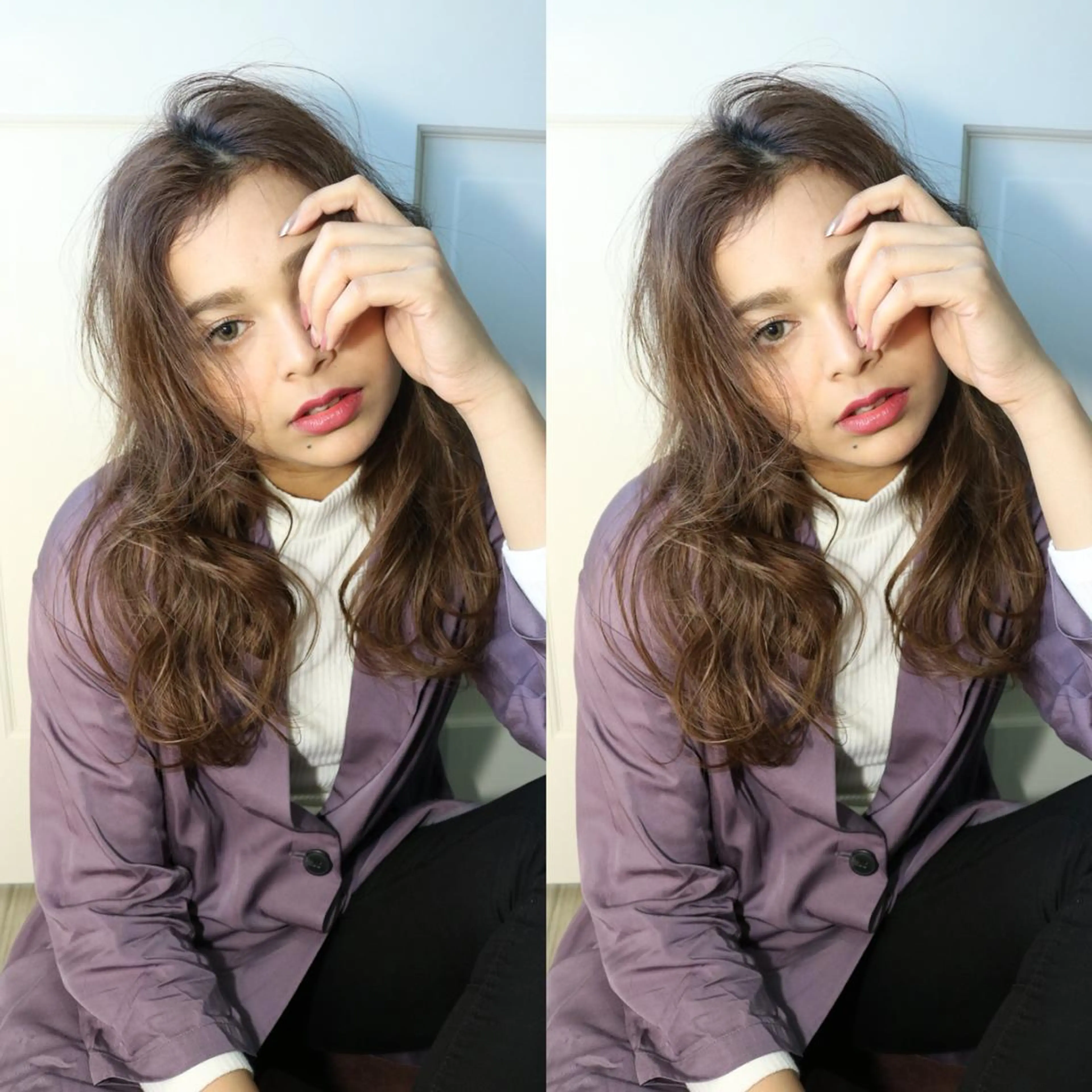 ロング カラー 外国人風カラー ヘアカラー カラー🩵エクステ 人気No1💓ばんりのヘアスタイル