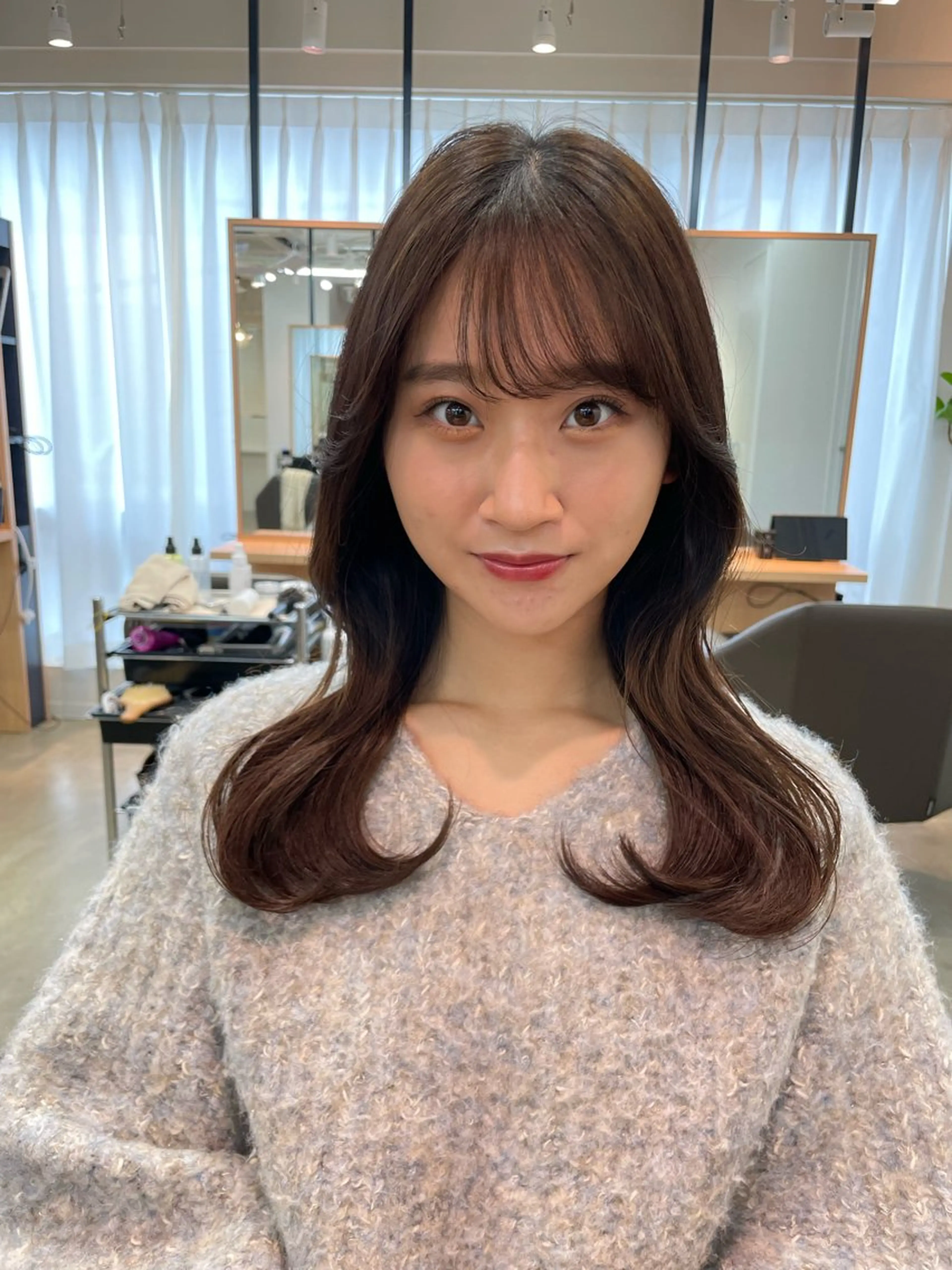 ミディアム レイヤーカット ❤️ショートカット ・顔周りカット❤️のヘアスタイル
