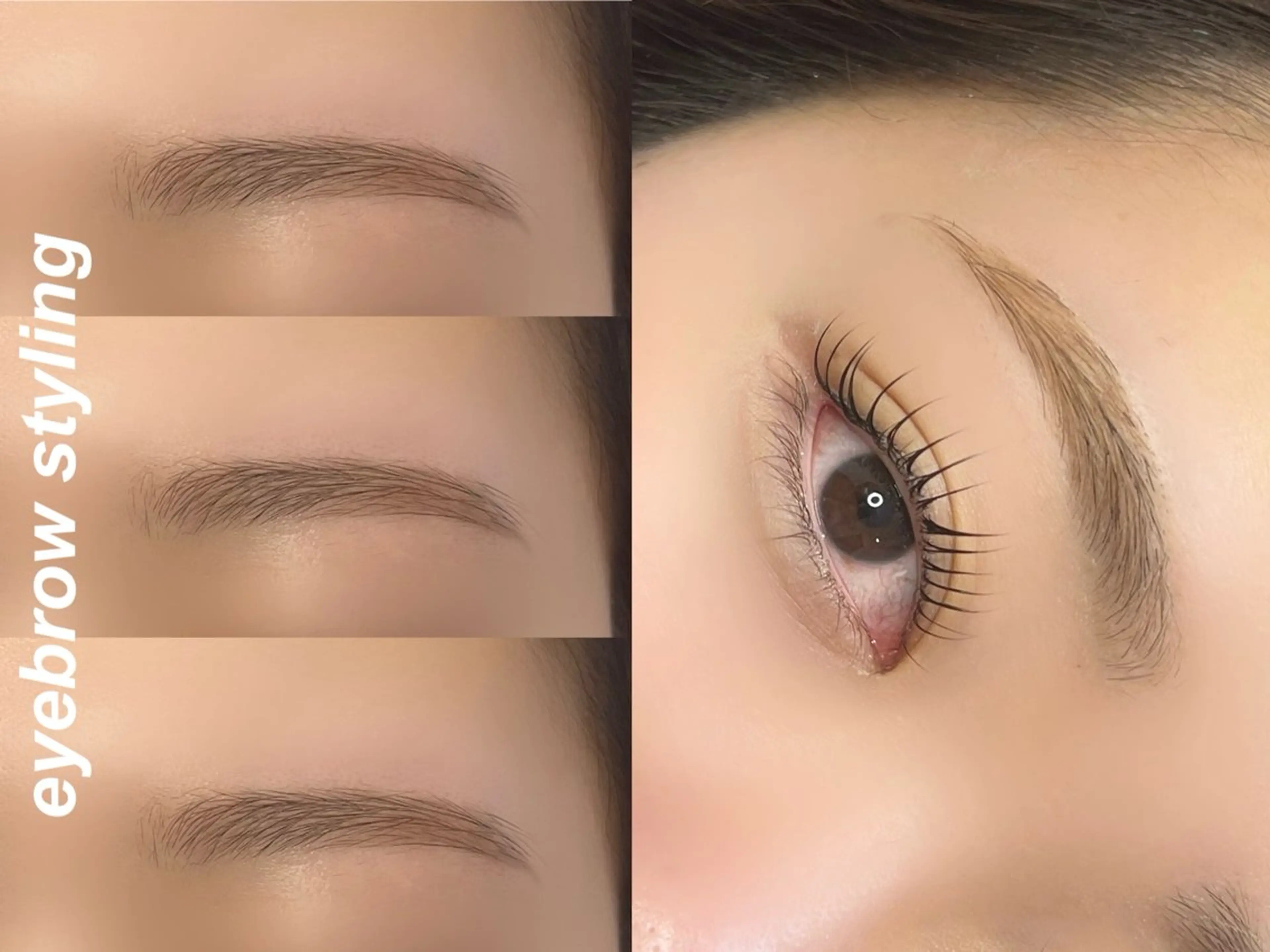 似合わせラッシュリフト+美眉アイブロウWAX脱毛の写真