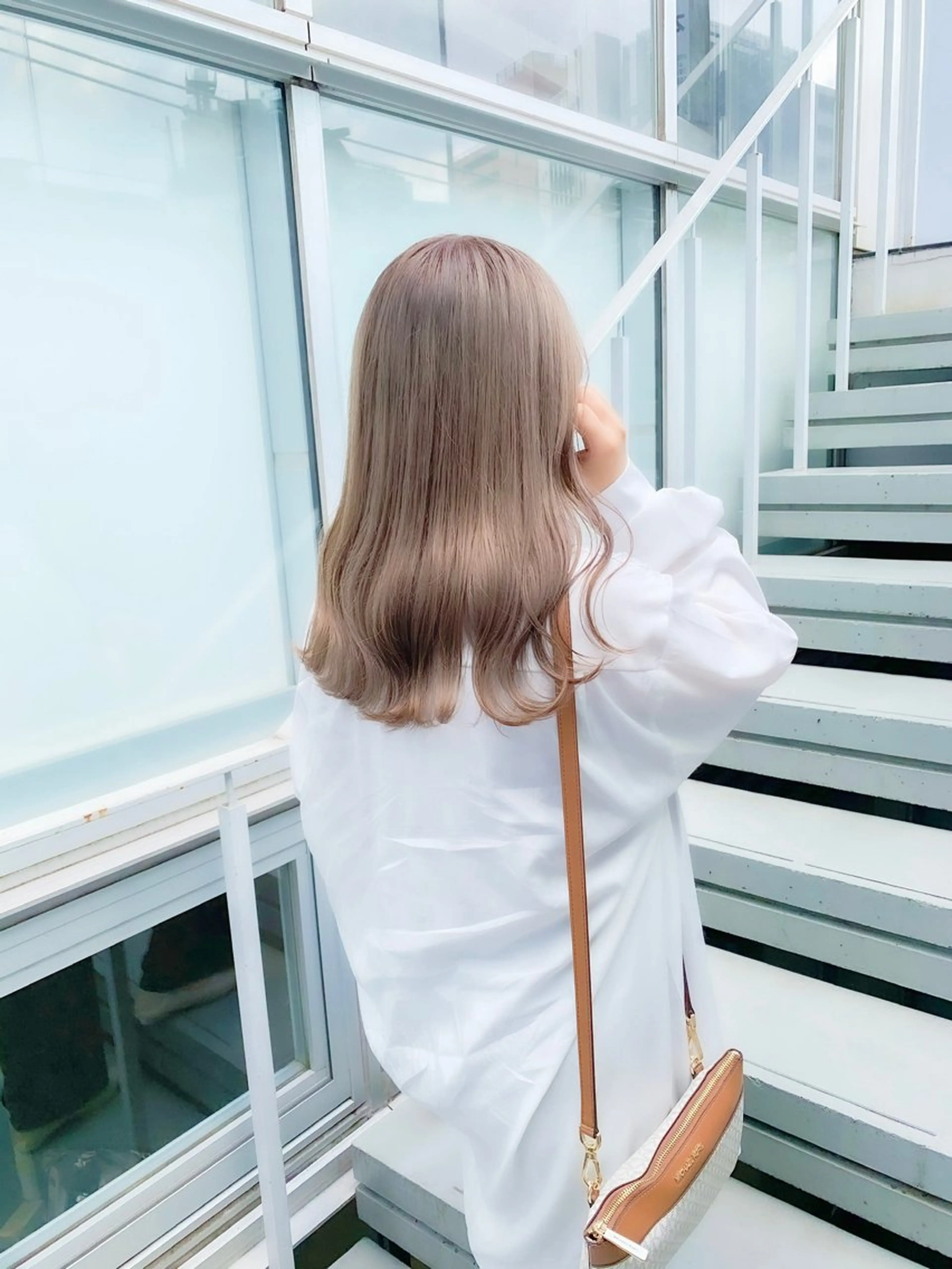ロング ハイトーン🫧艶髪 MAIKAのヘアスタイル
