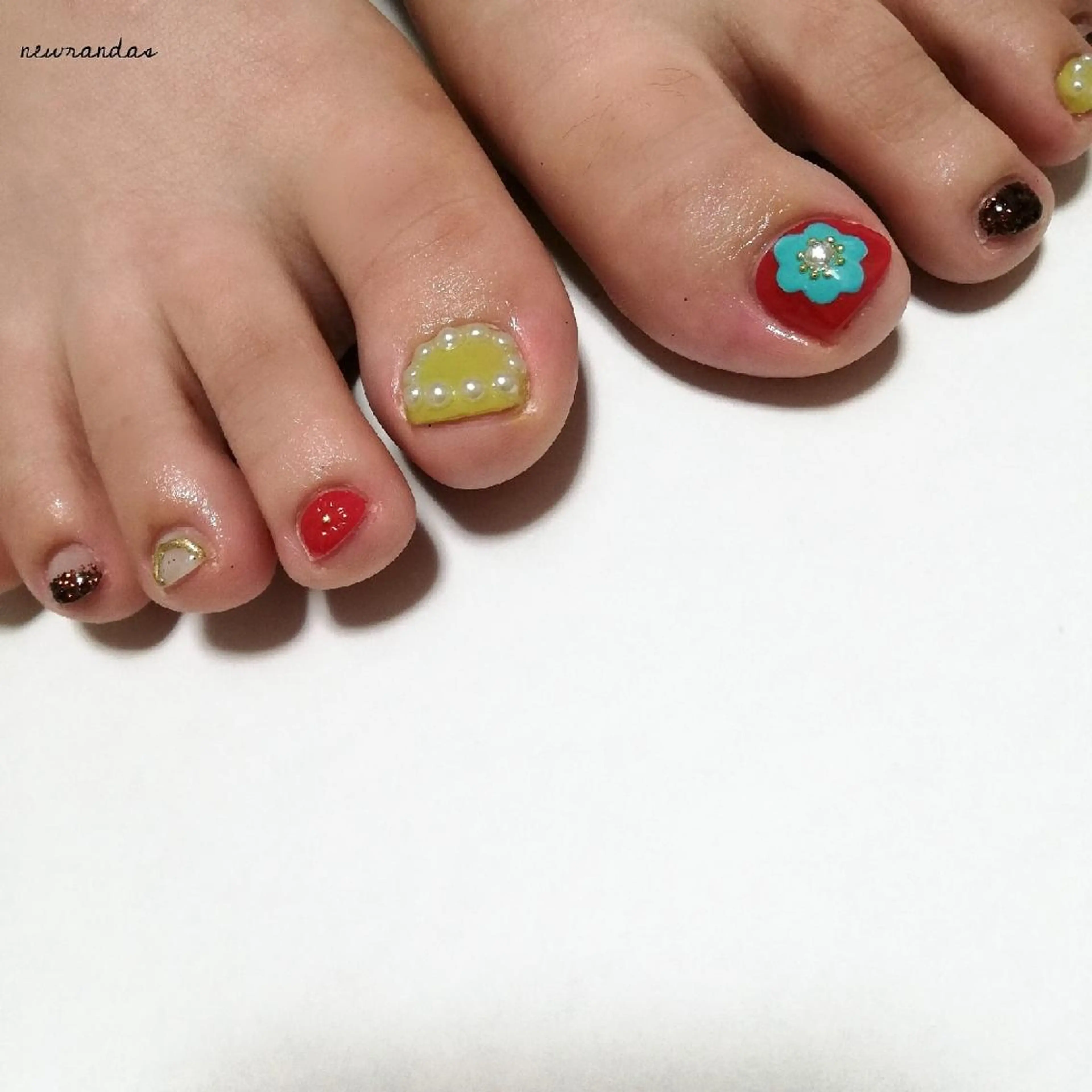 ネイル newrandas hitomiのネイルデザイン