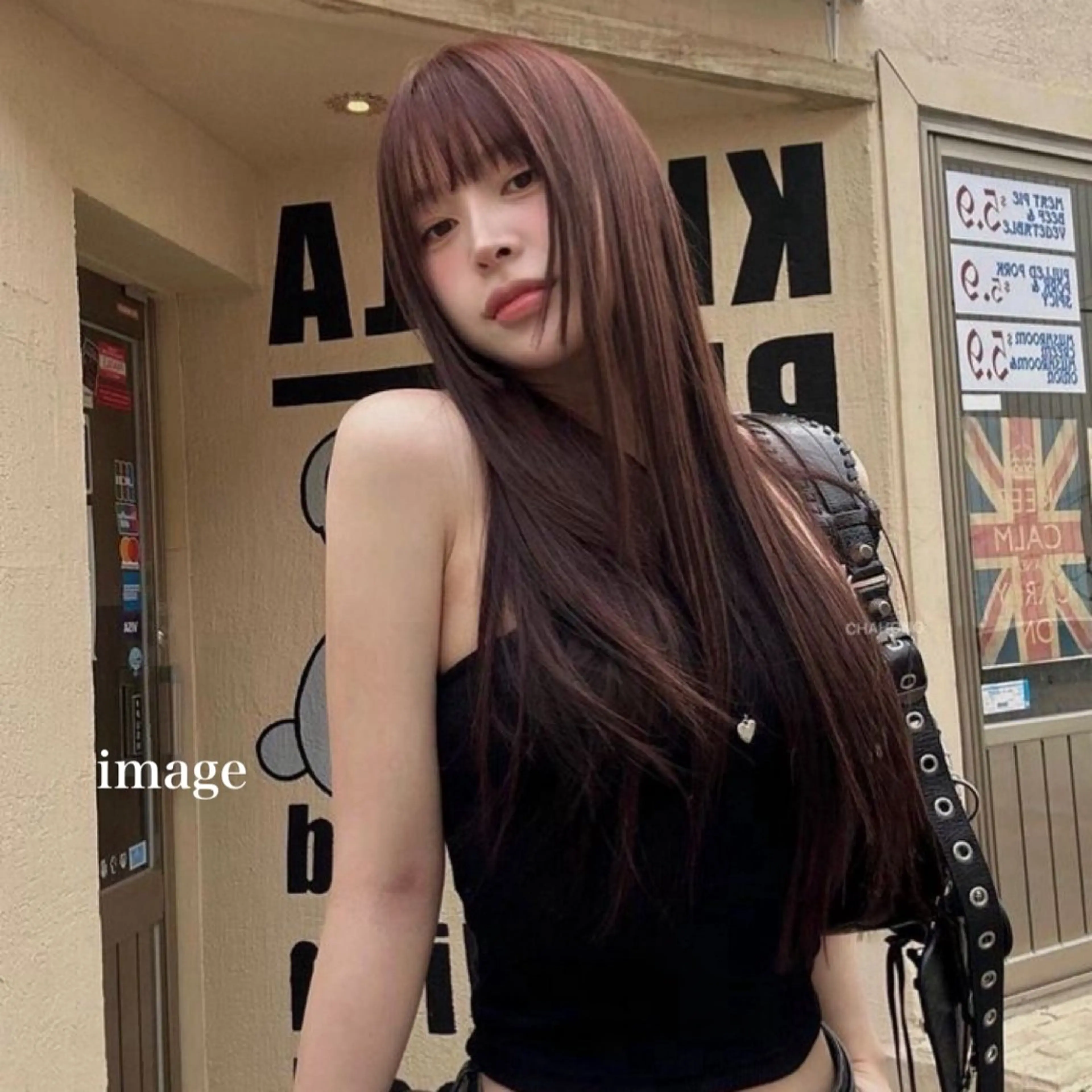 ロング カラー 大人上品ベージュ 🎀HARUNAのヘアスタイル