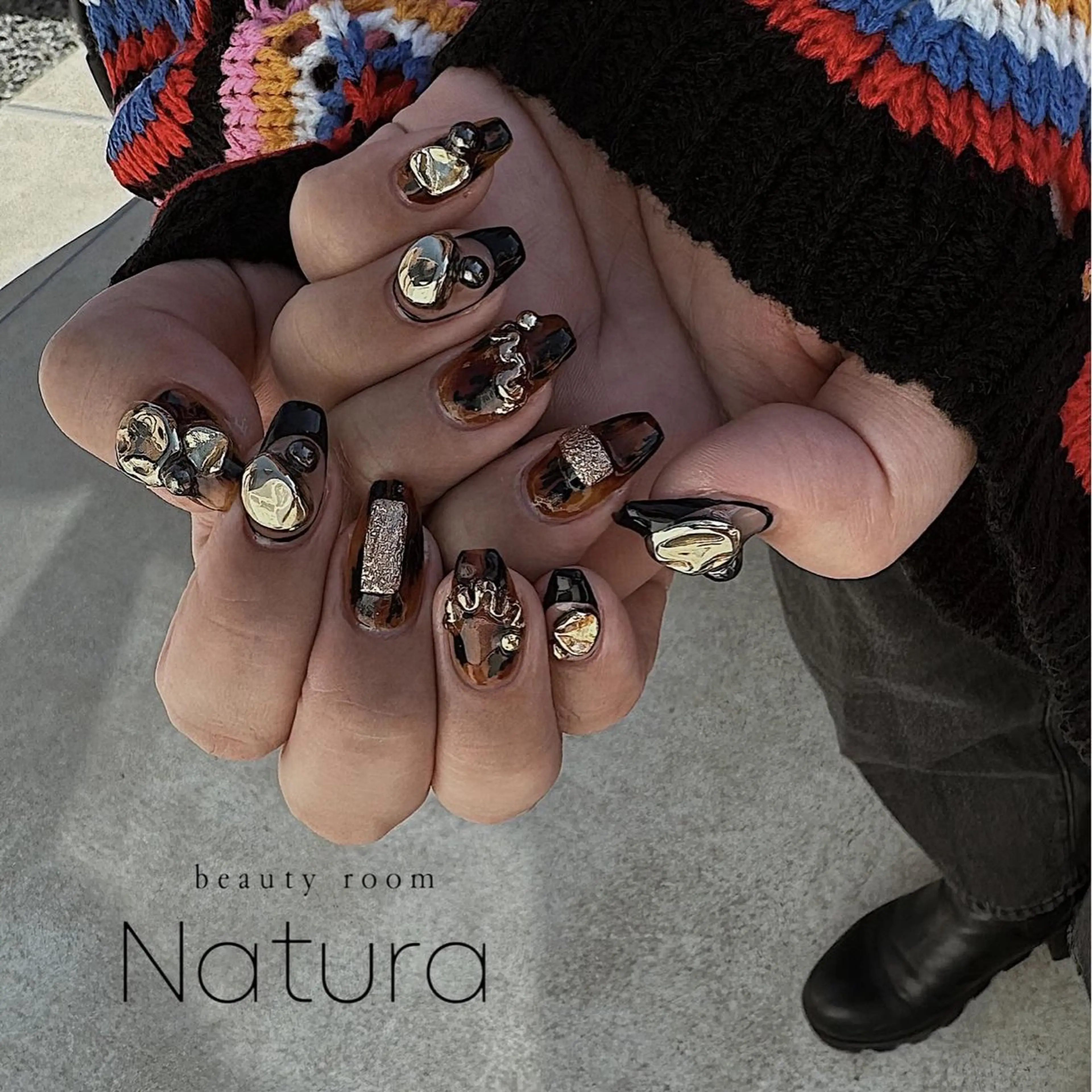 ネイル ハンドネイル beautyroom Naturaのネイルデザイン