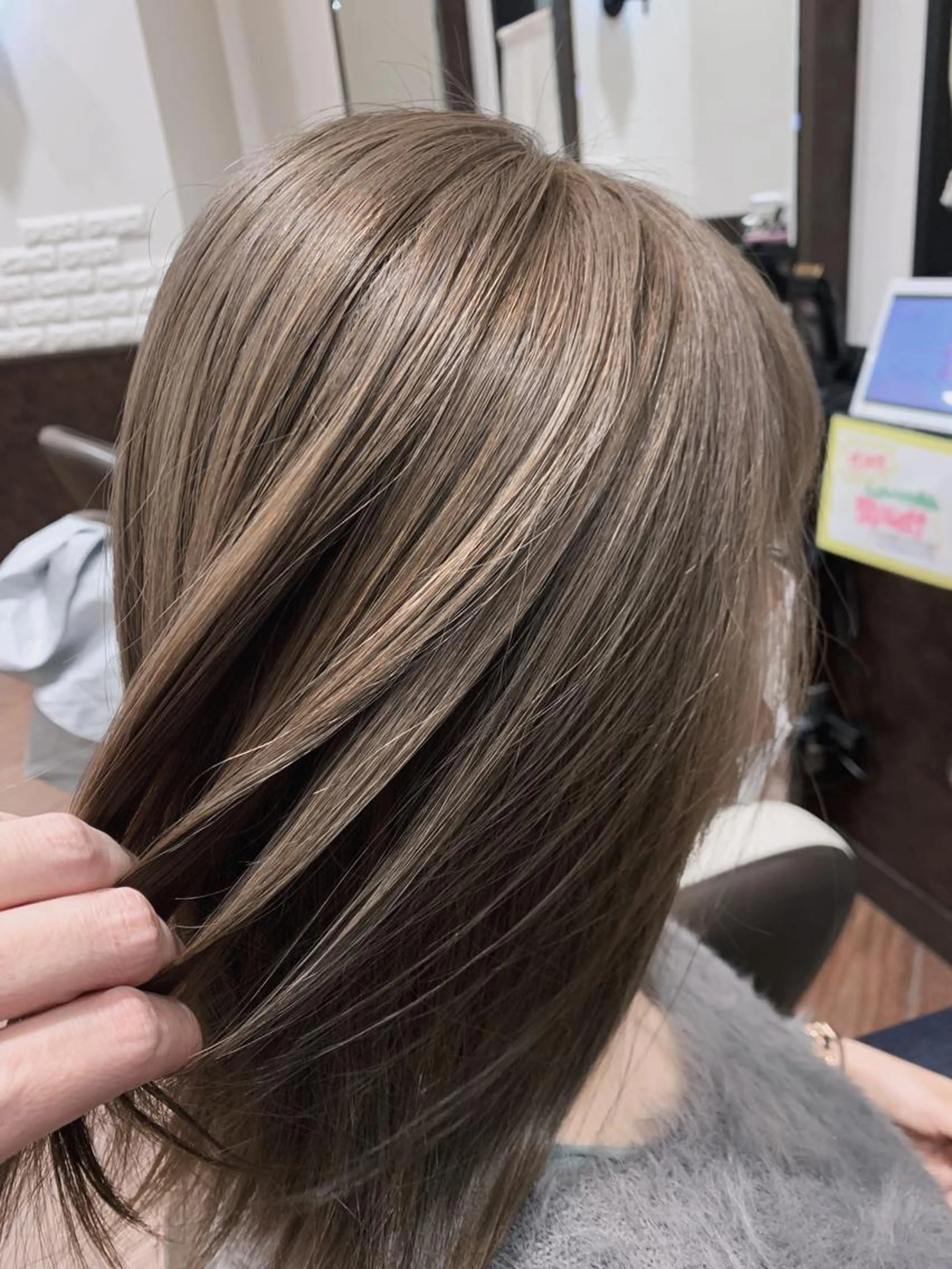 ワンカラー🩵と似合わせカットです😊メンズ◎の写真