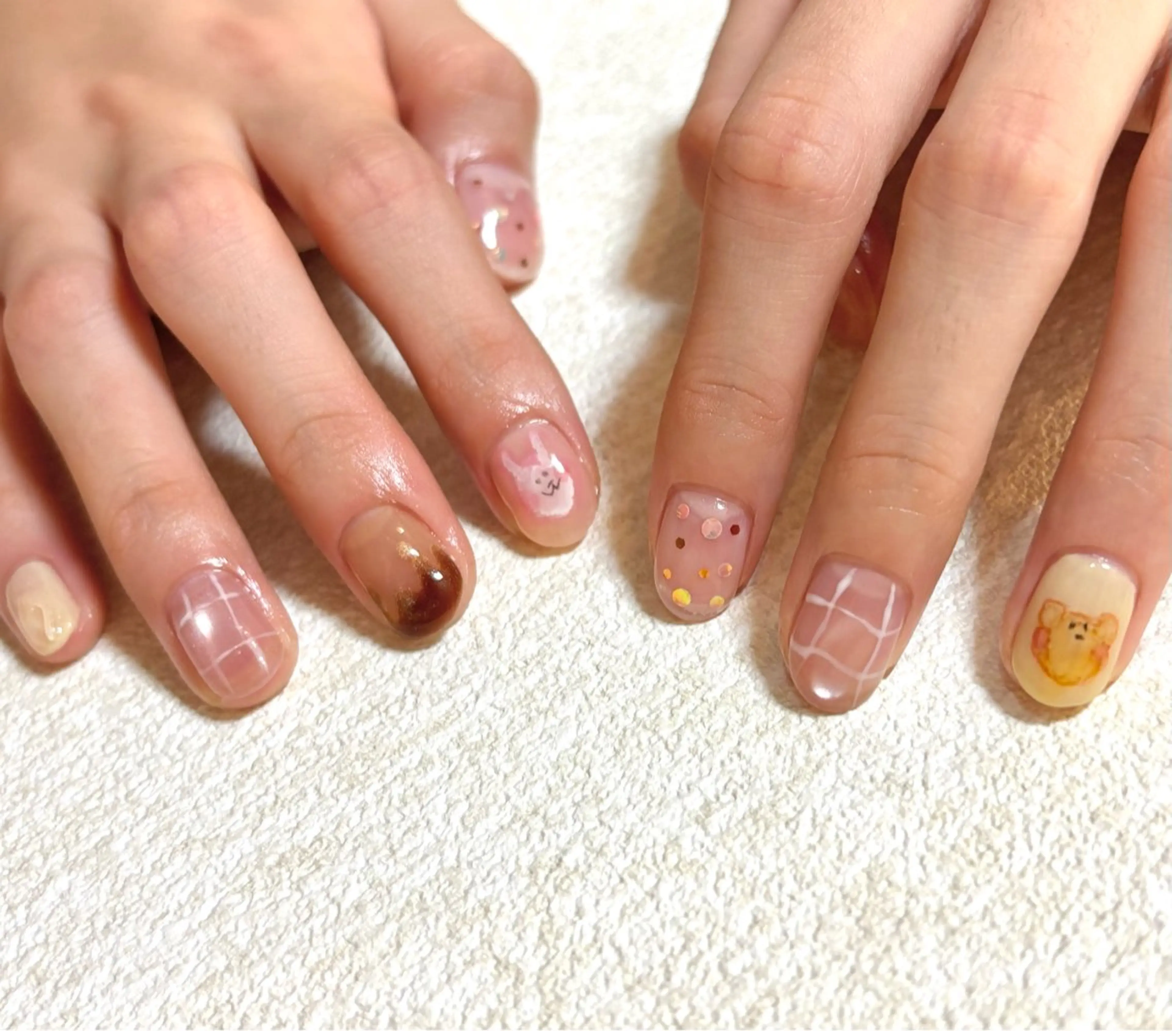 ネイル ハンドネイル amélier ꕁアメリエꕁのネイルデザイン