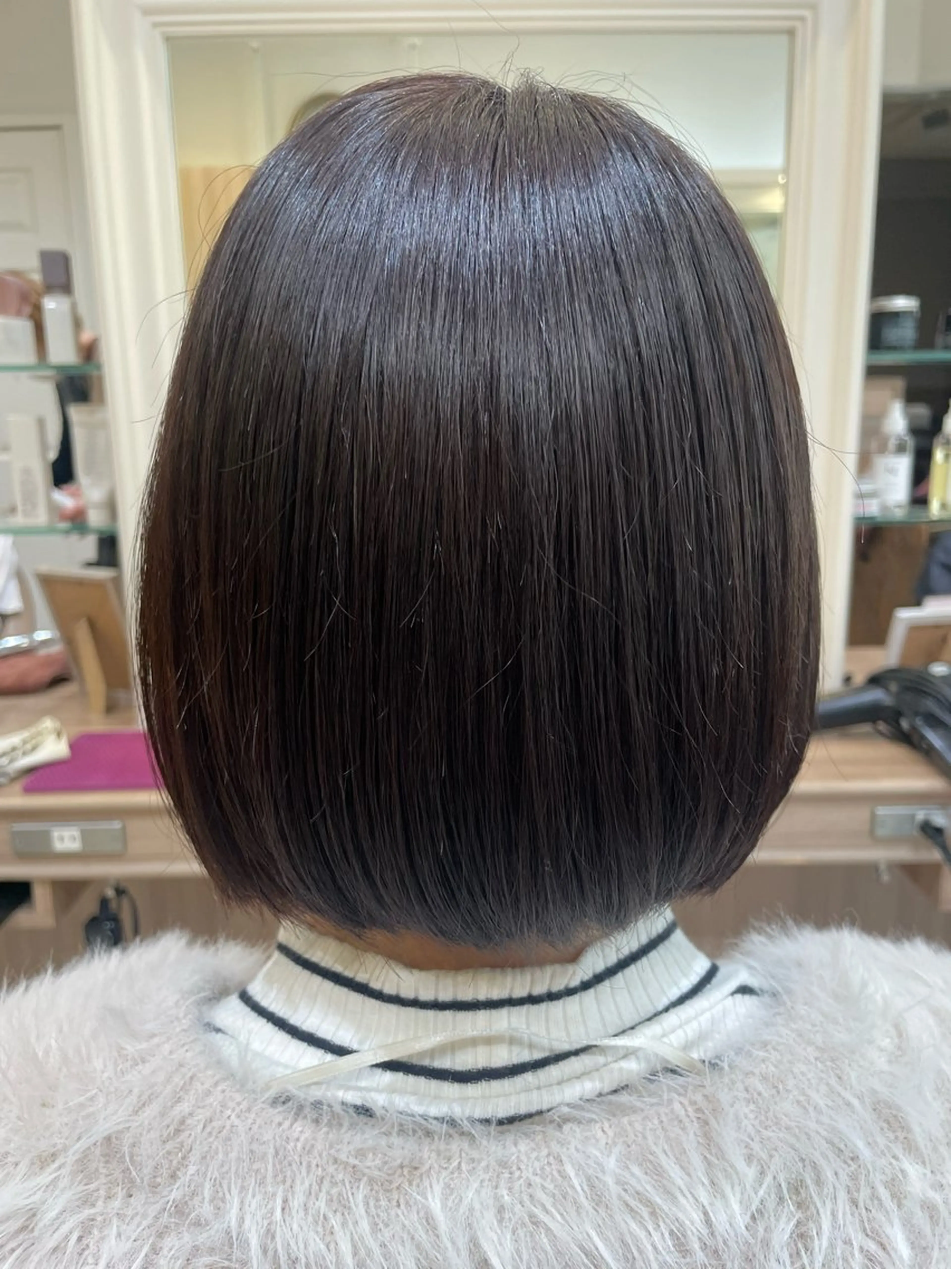 ショート カット トリートメント 韓国ヘアメイク🎀/ 縮毛矯正✨山本媛香のヘアスタイル