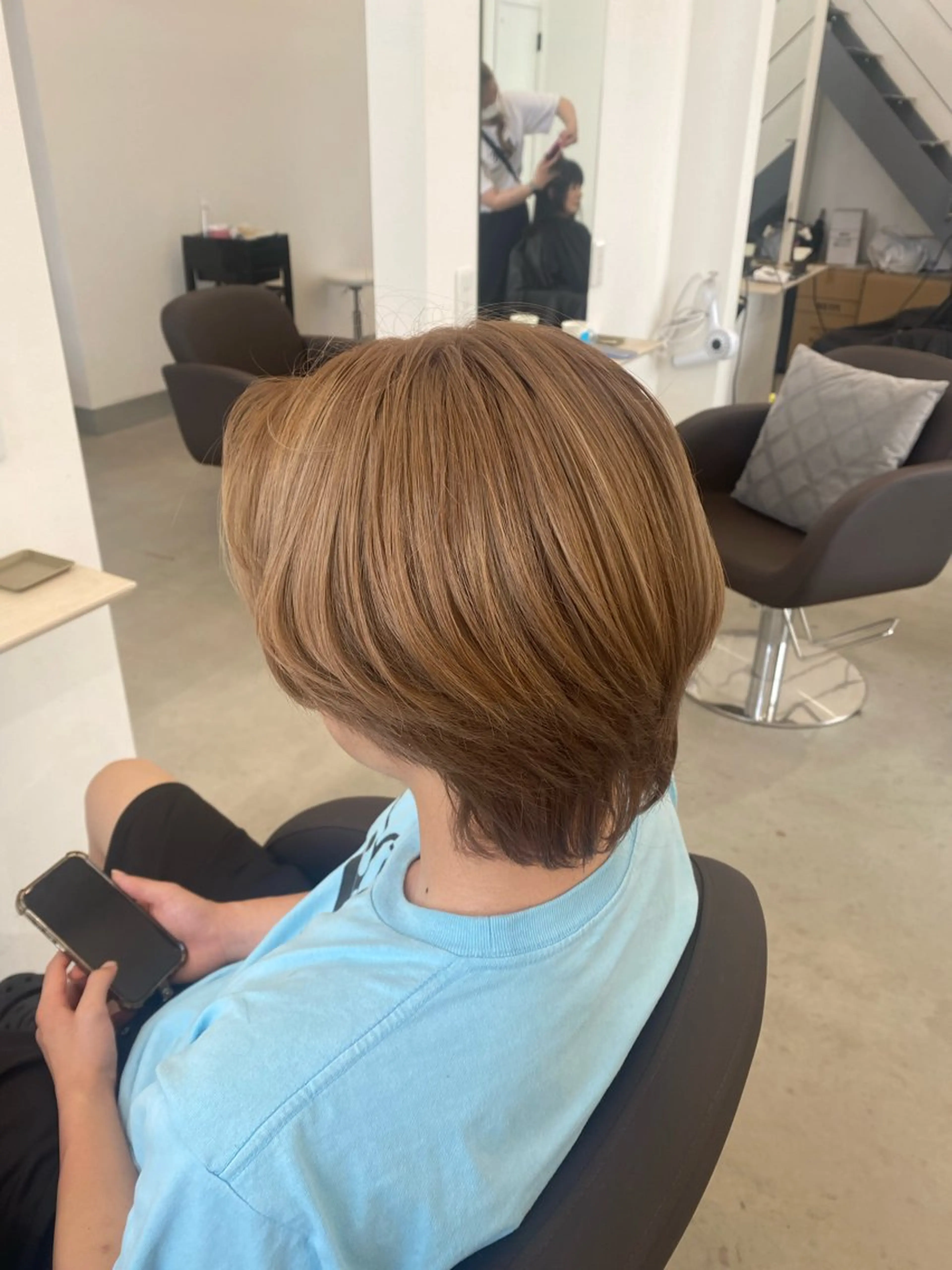 カラー メンズ ヘアカラー 矢野 心瑛来のヘアスタイル