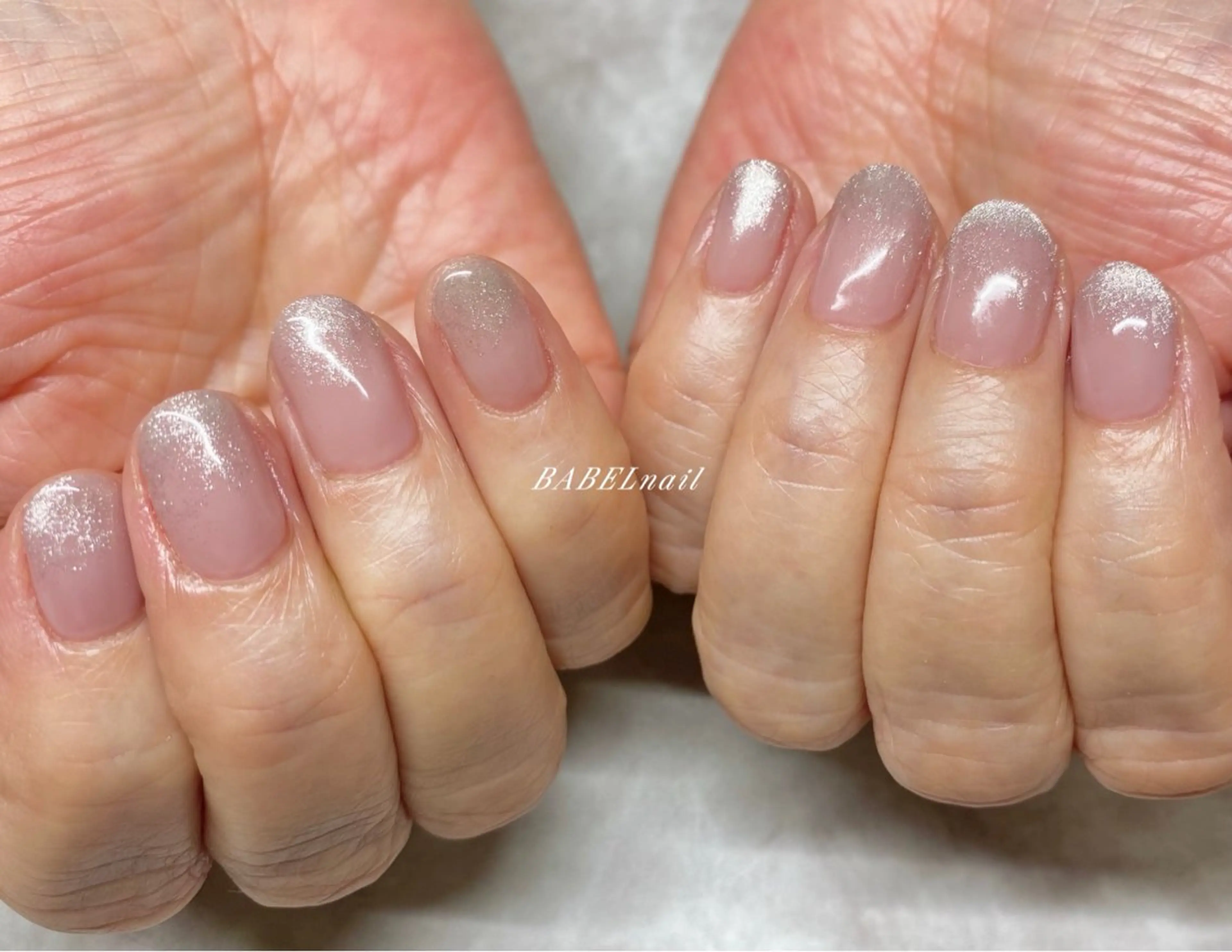 カラー ハンドネイル 江戸川橋✨BABEL 【バベル】大人可愛いのネイルデザイン