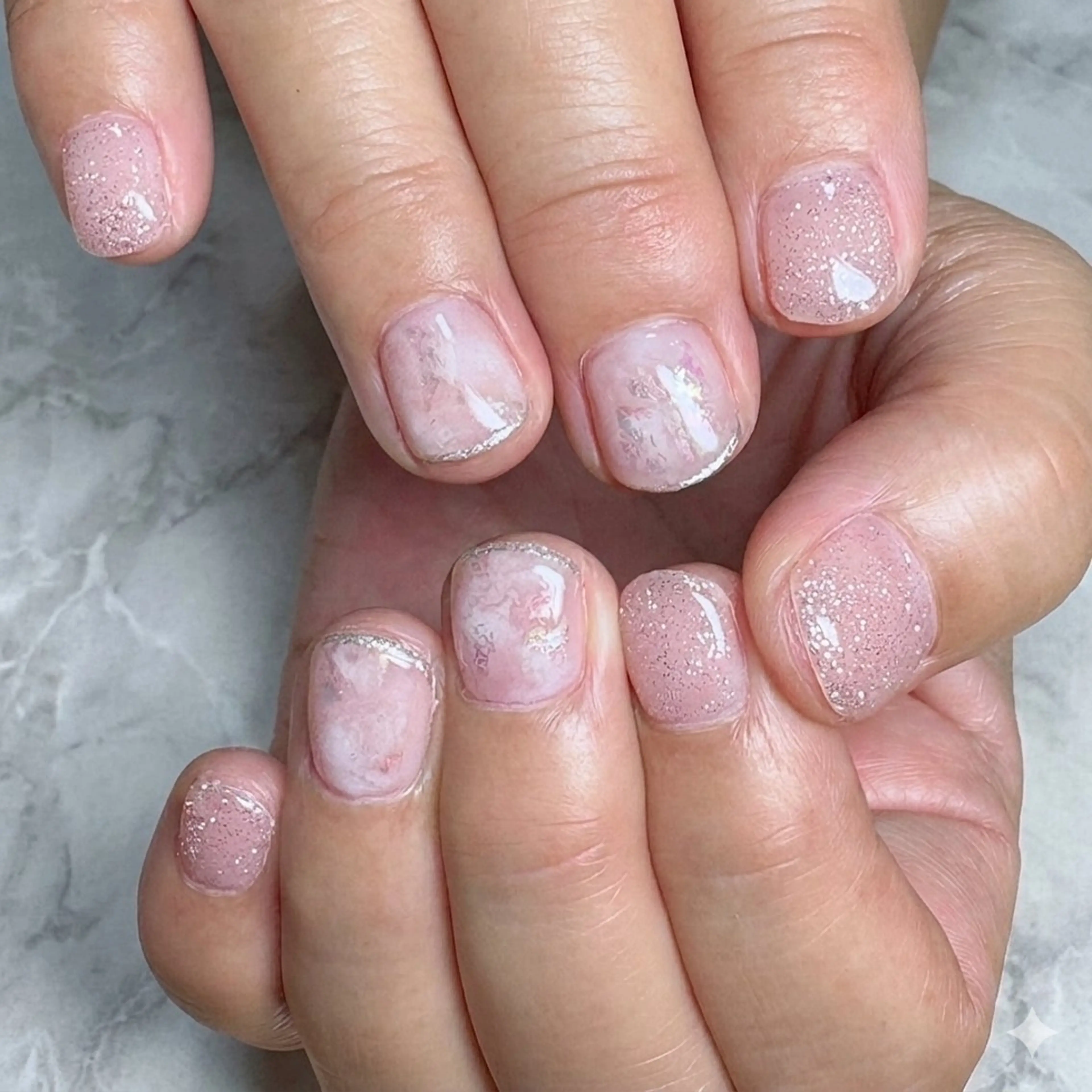 ネイル ショートネイル LUANA nail 田代のネイルデザイン