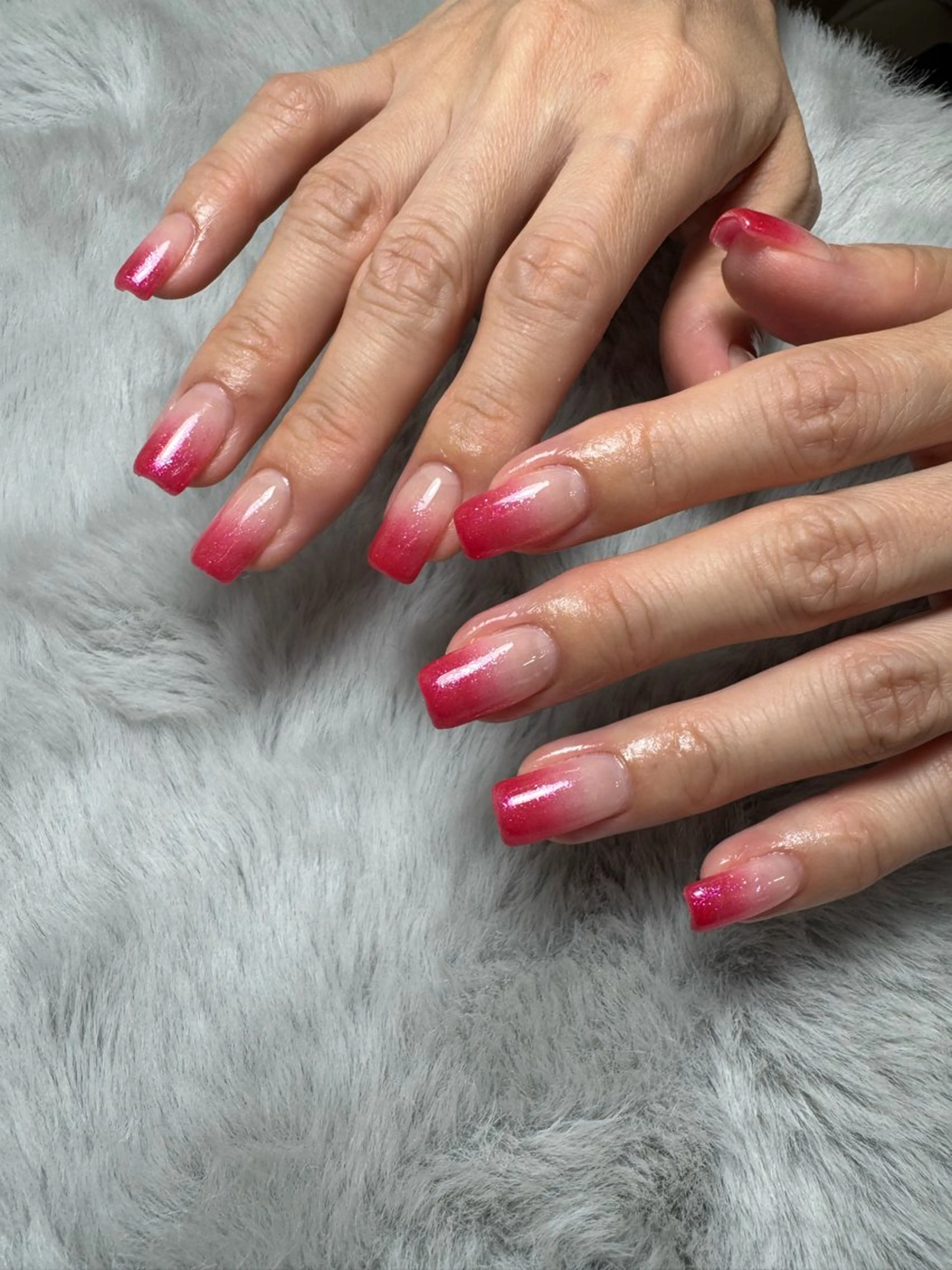 ネイル ラメ(グリッター) ハンドネイル ハンドケア 立川 紋歌のネイルデザイン