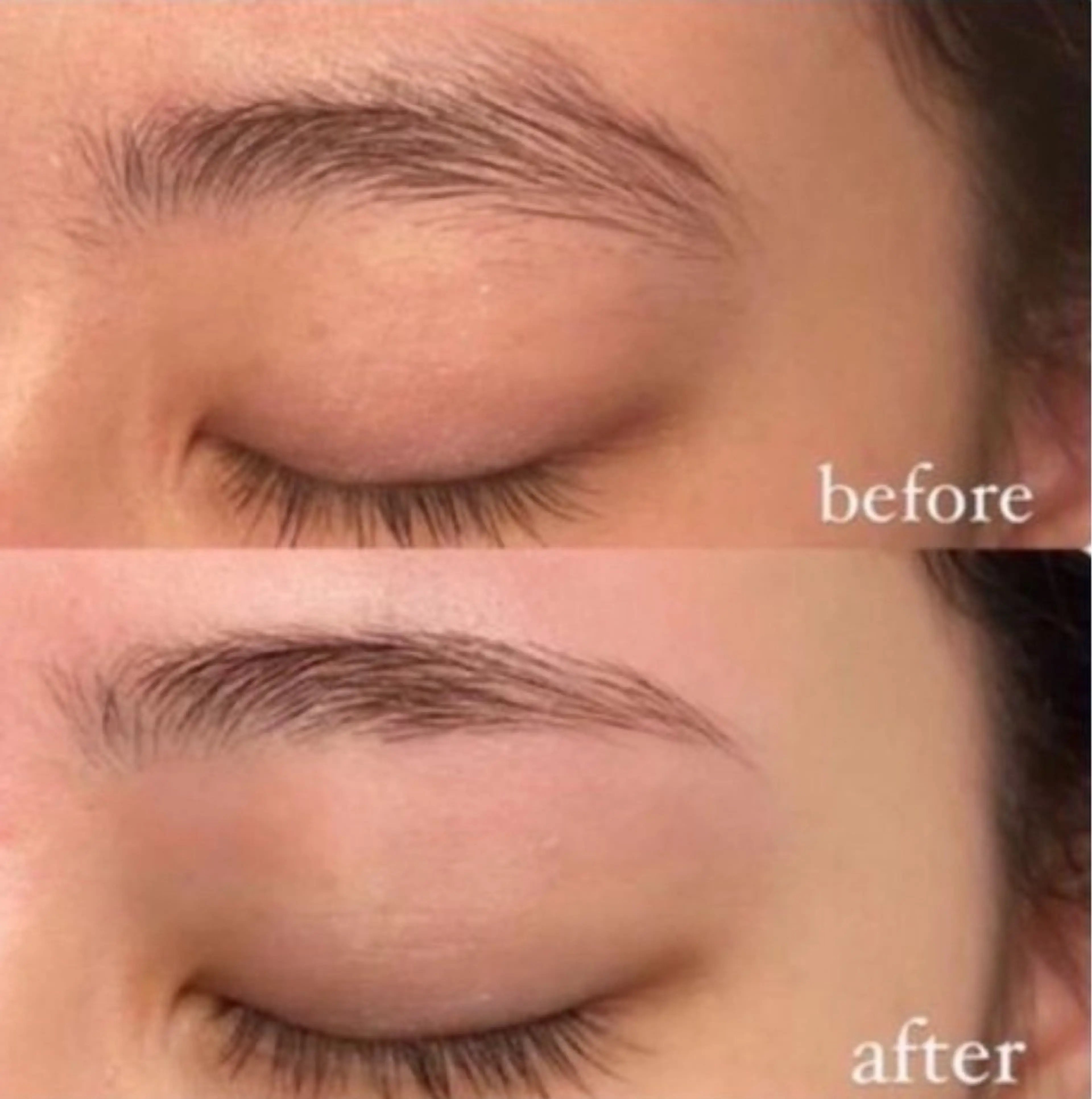 アイブロウリフト＋シートワックス👀✨の写真