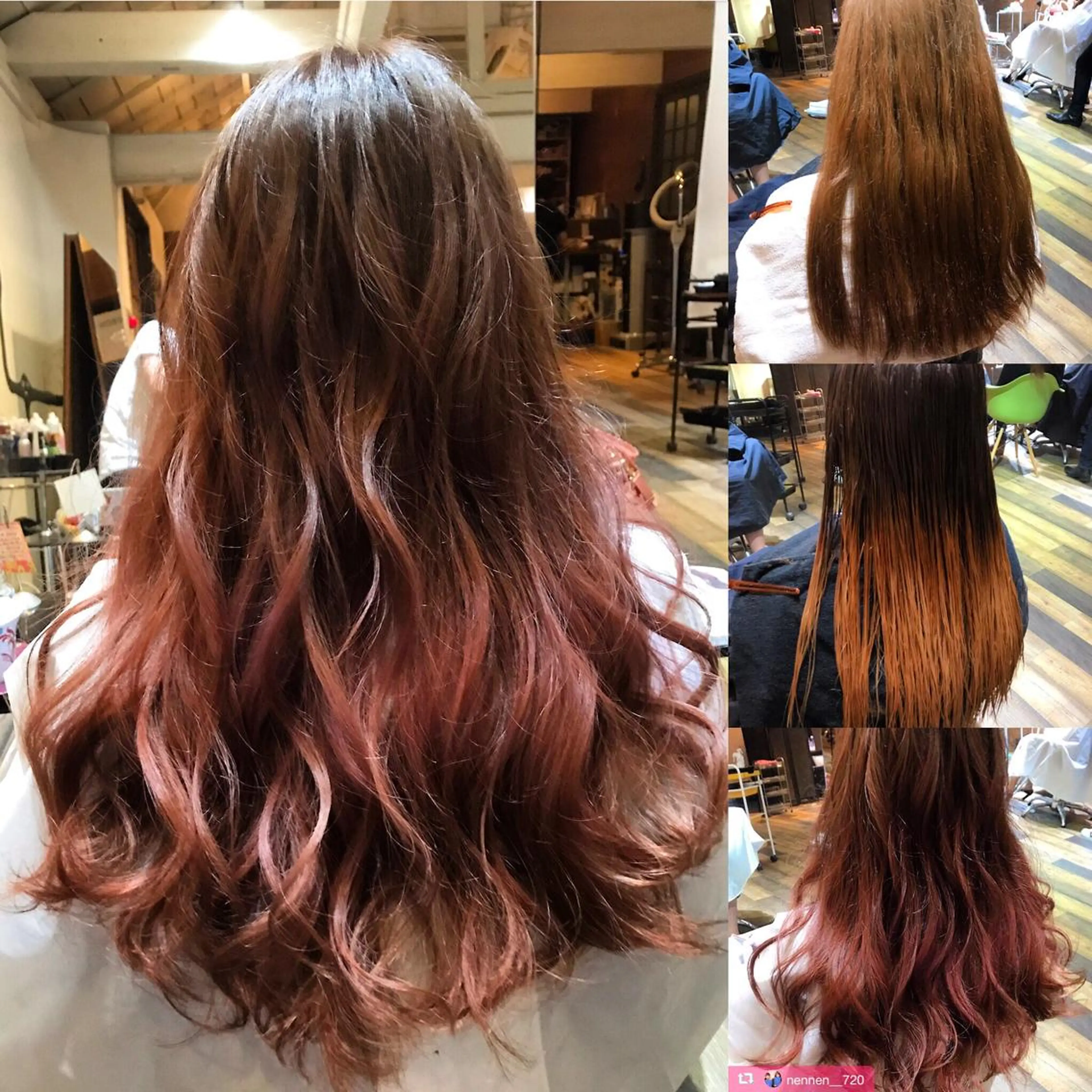 ロング カラー グラデーションカラー ピンクカラー Fave【フェイブ】 /🌈推し活のその他イメージ