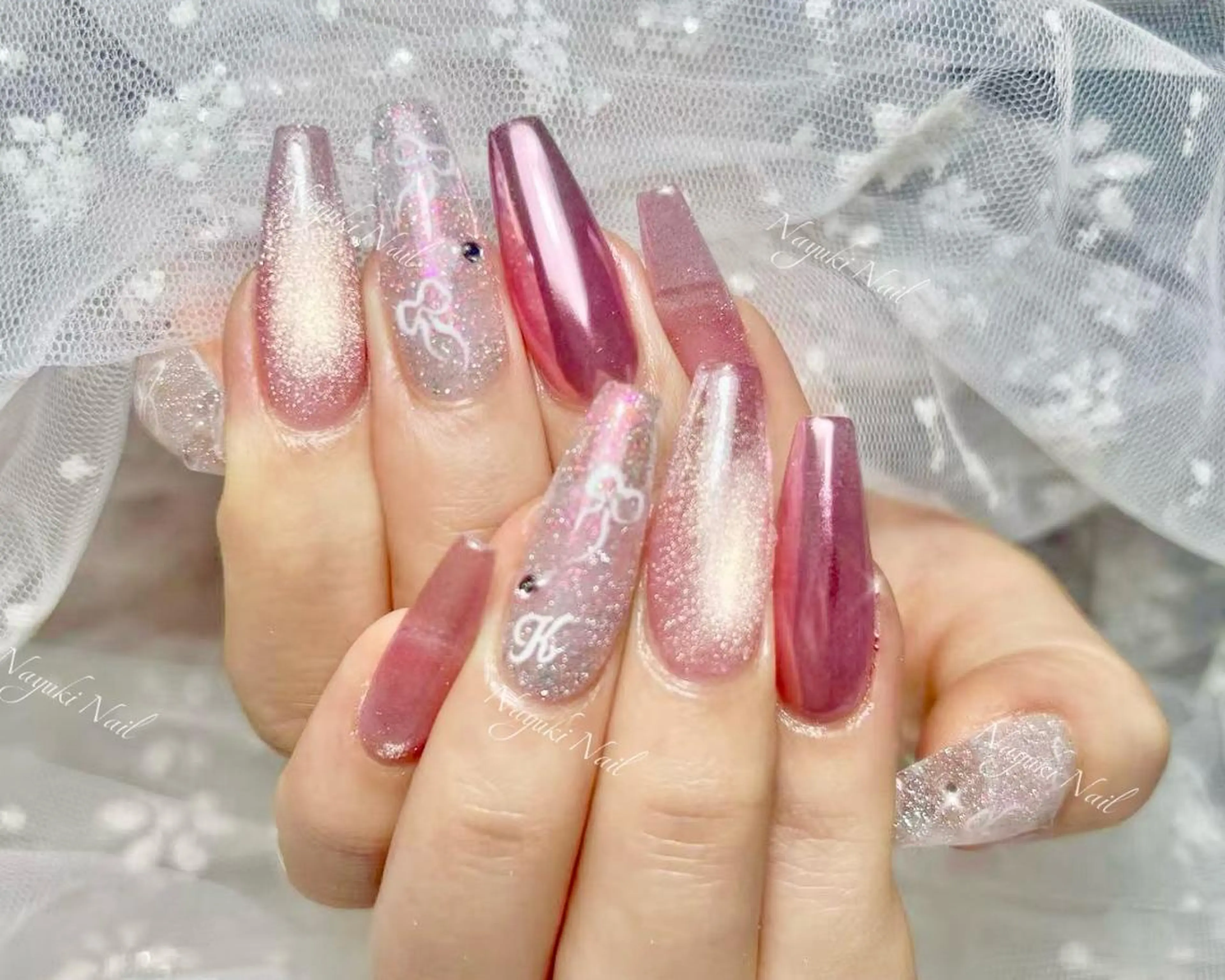 ネイル 🎀 moo~ 🎀のネイルデザイン