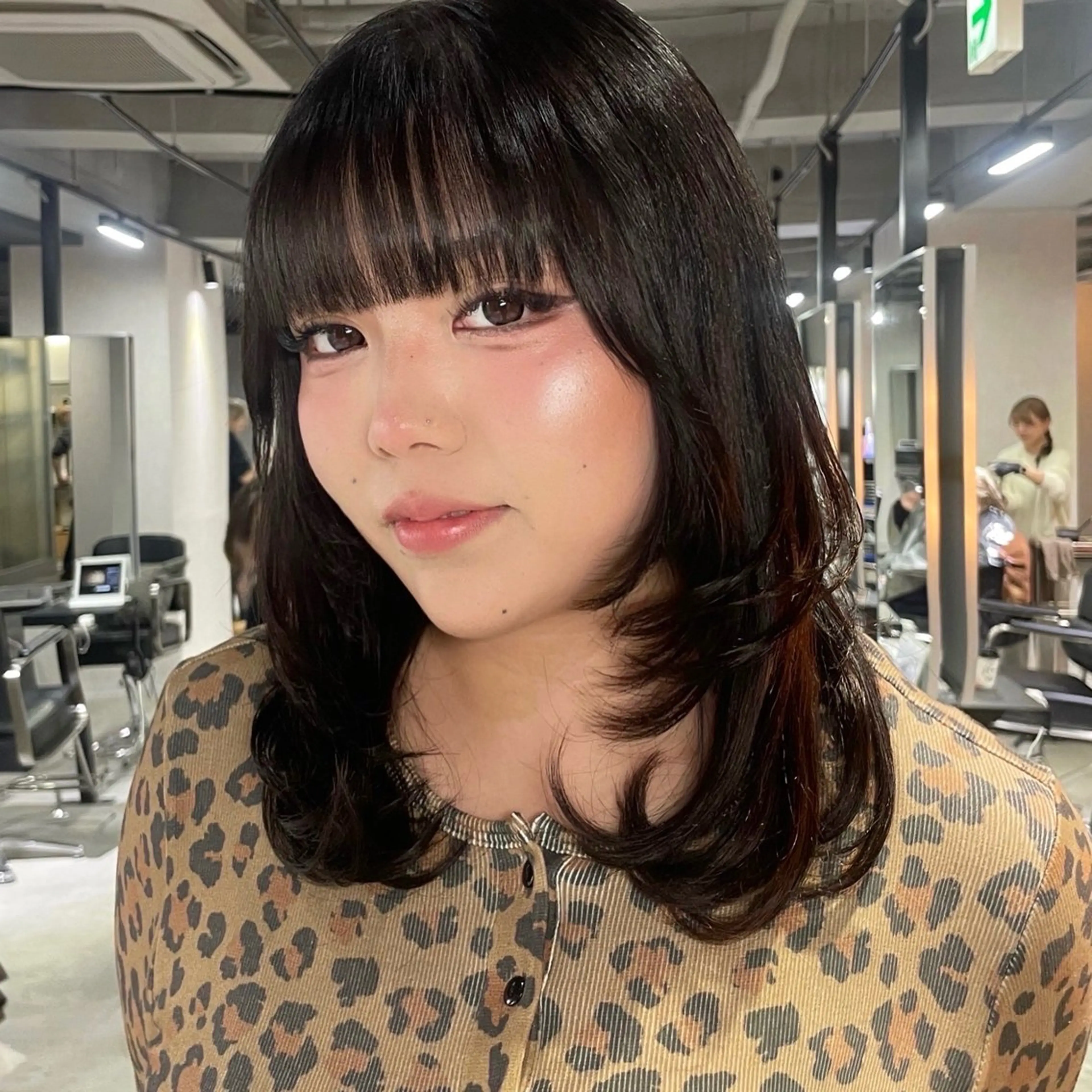 セミロング カラー ブリーチ 髪質改善 レイヤーカット カット ヘアカラー レイヤー /髪質改善/ariのヘアスタイル