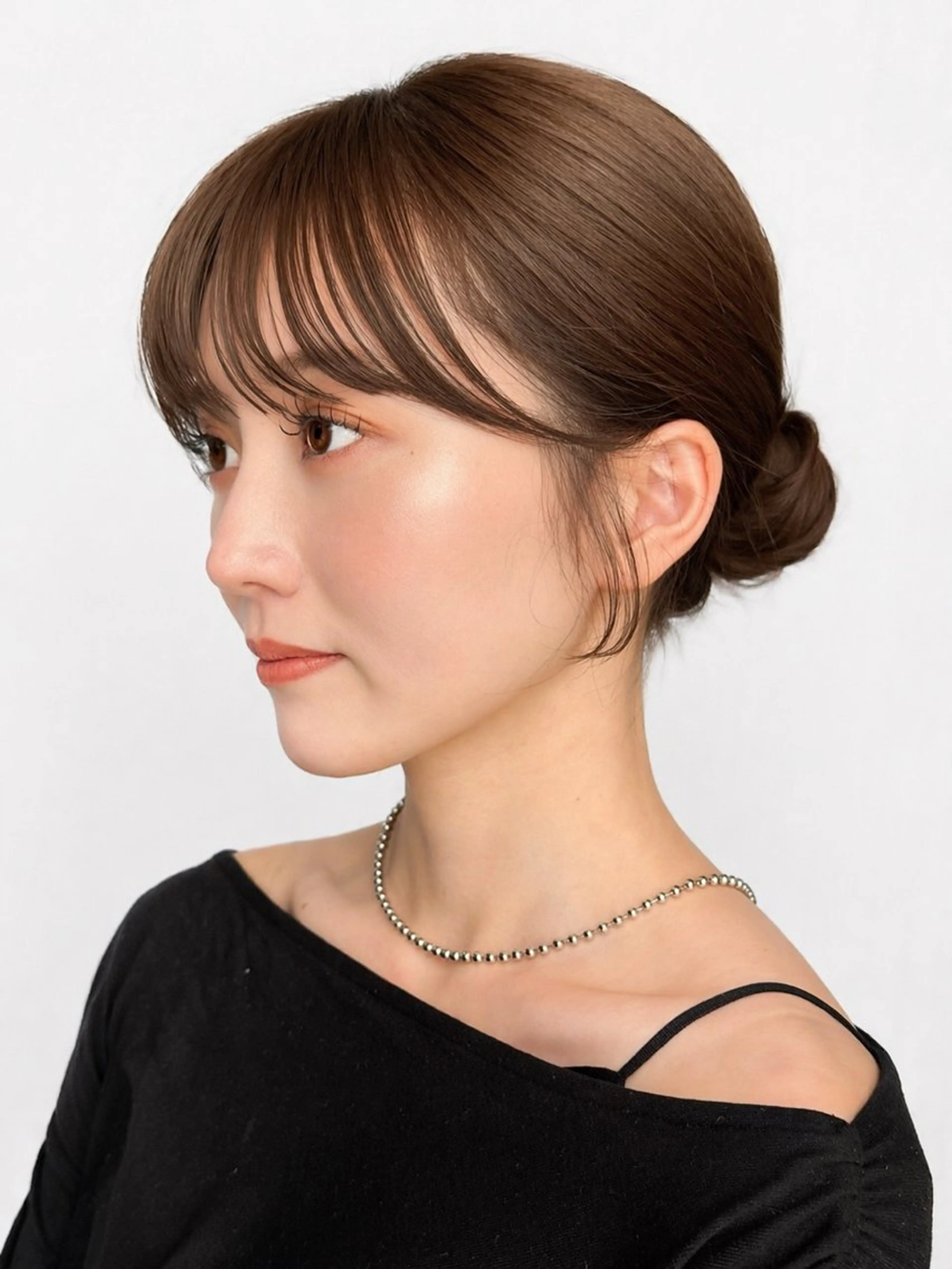 ミディアム カット ヘアカラー 艶髪/レイヤー/ 垢抜け🩵/MARIのヘアスタイル