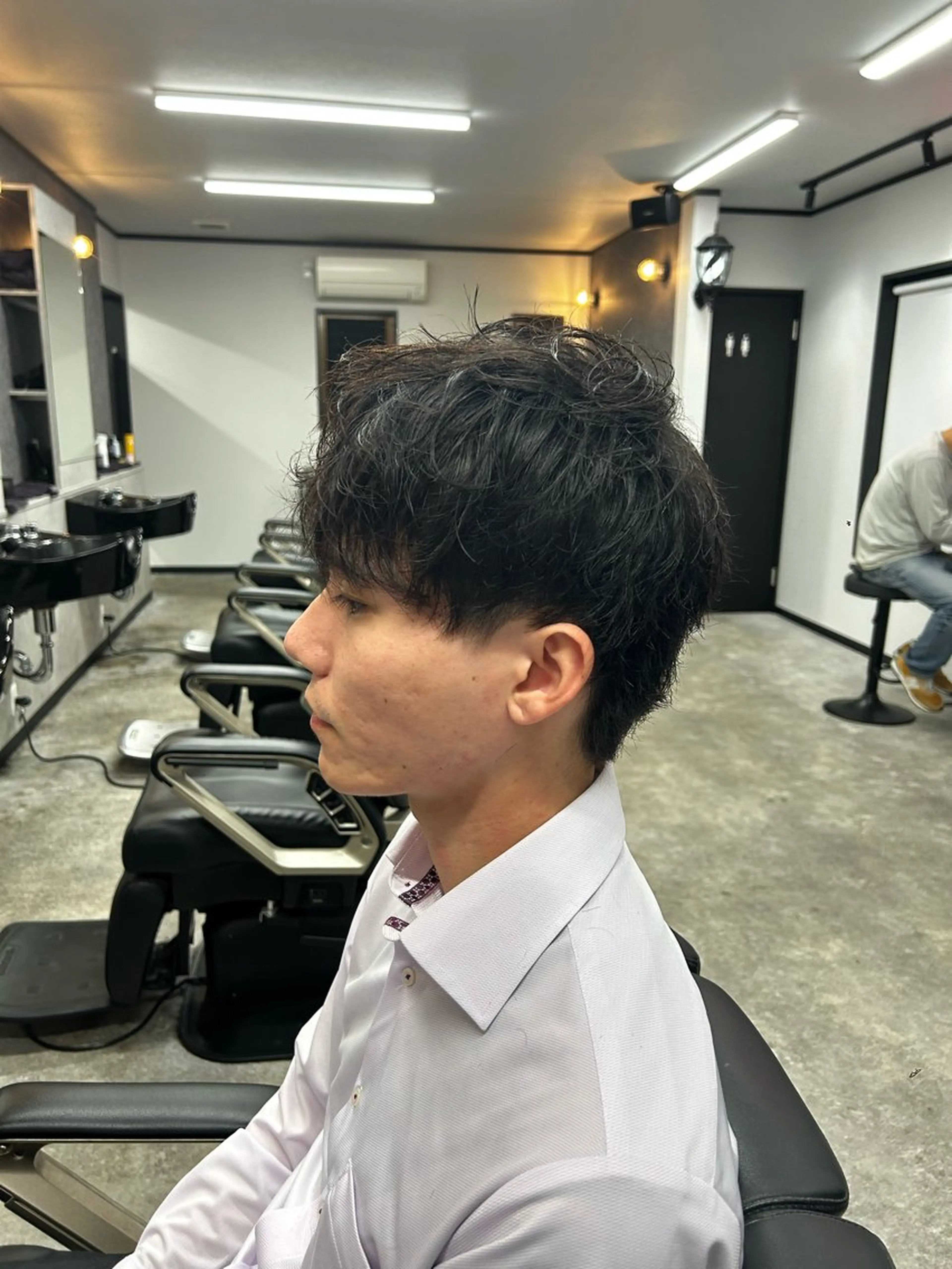 メンズ マッシュ 刈り上げ カット メンズカット/ メンズパーマ/佐藤のヘアスタイル