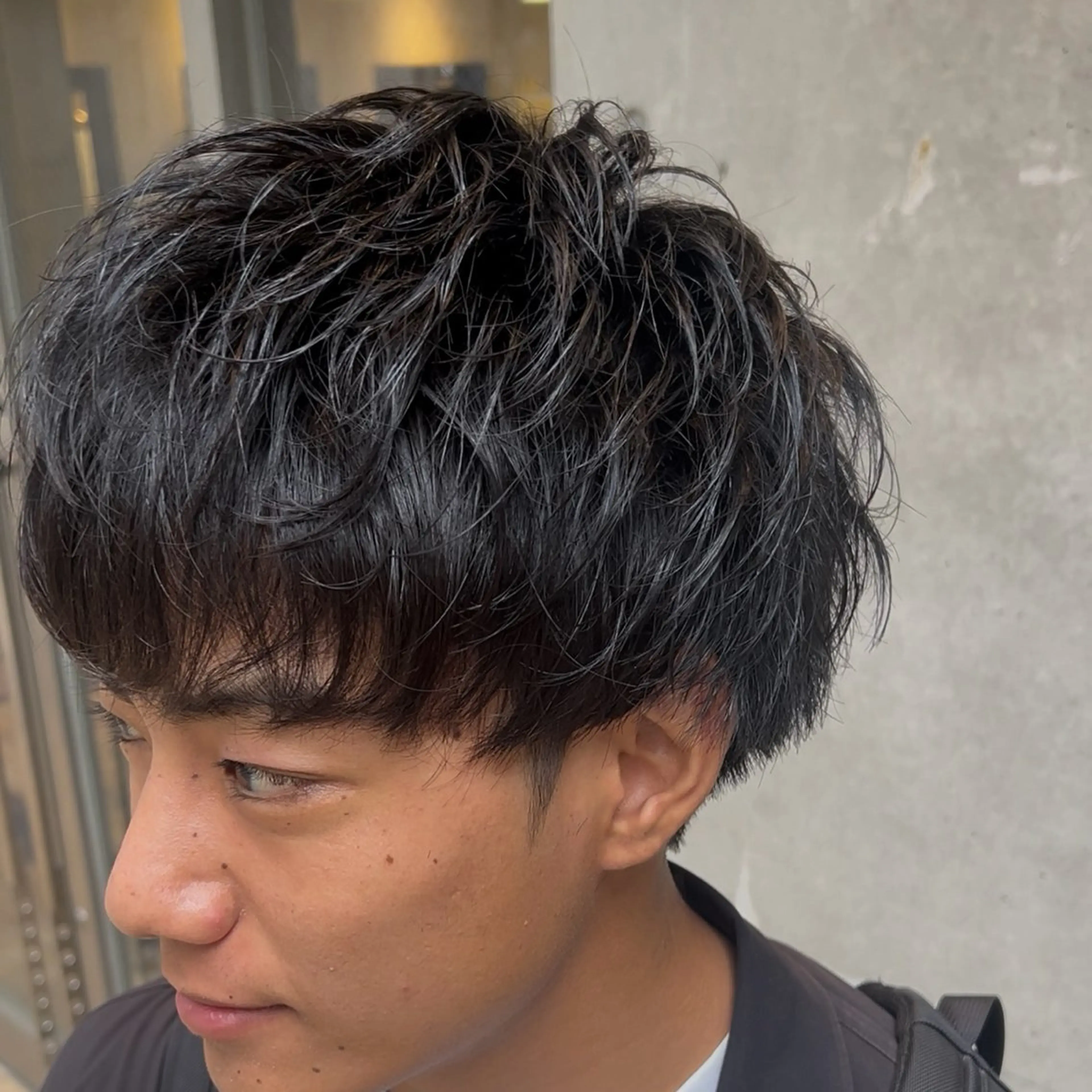 カット＋ピンパーマ＋スタイル撮影の写真