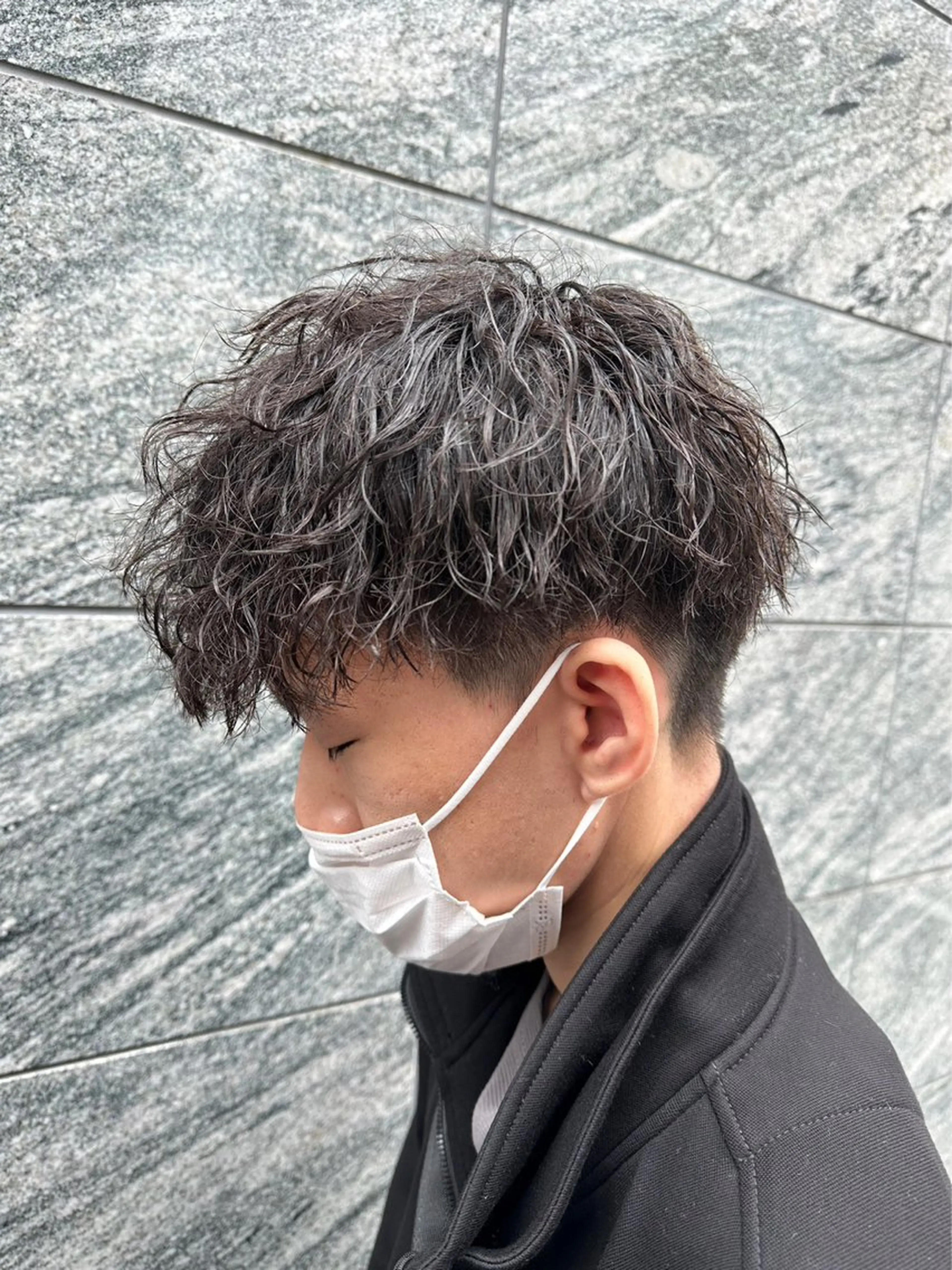 ショート パーマ メンズ 🖤Ayumi🖤 メンズ特化❤️‍🔥のヘアスタイル