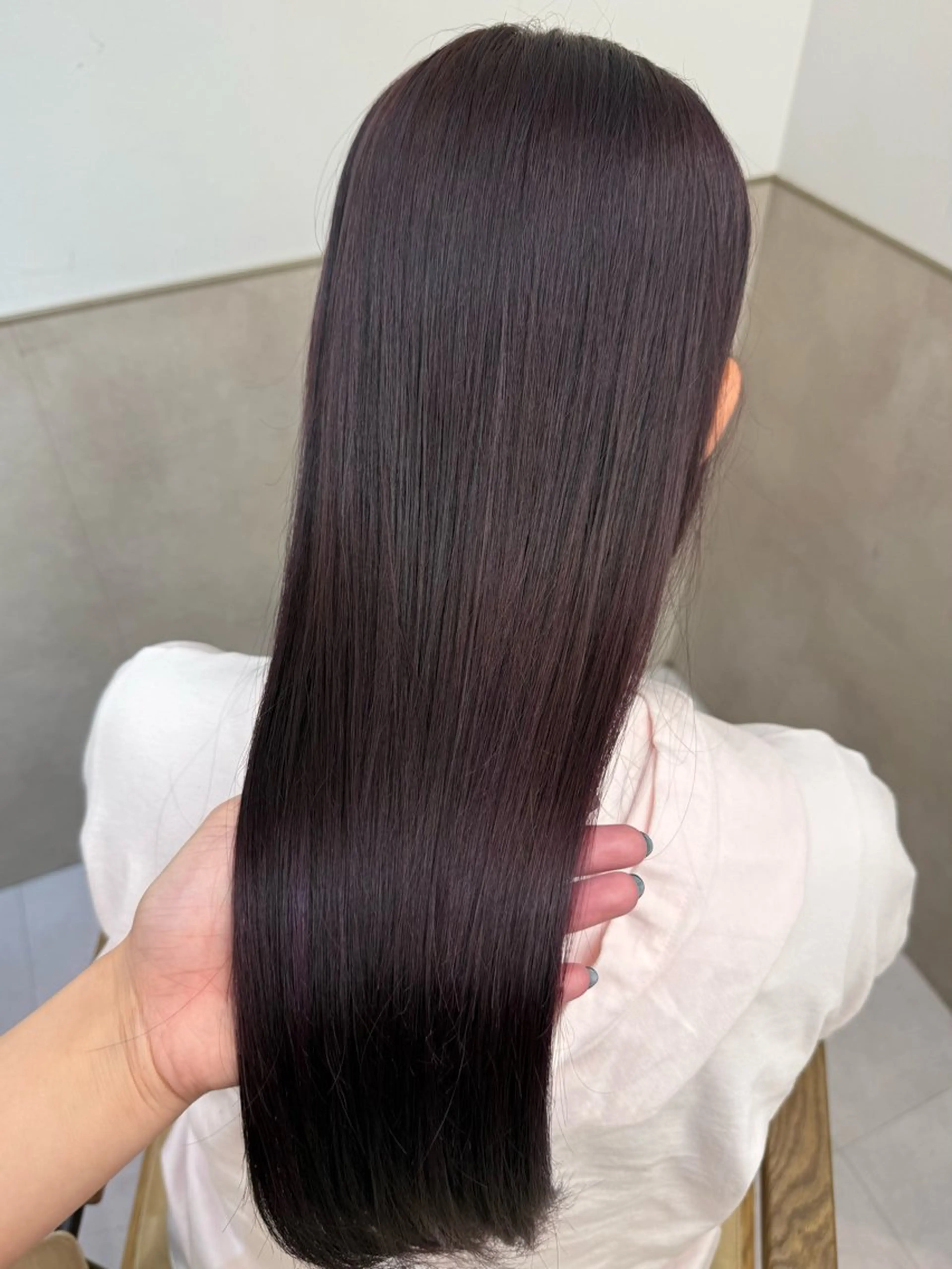 ロング ヘアカラー トリートメント るな🩰 銀座暖色カラー♩🎀のヘアスタイル