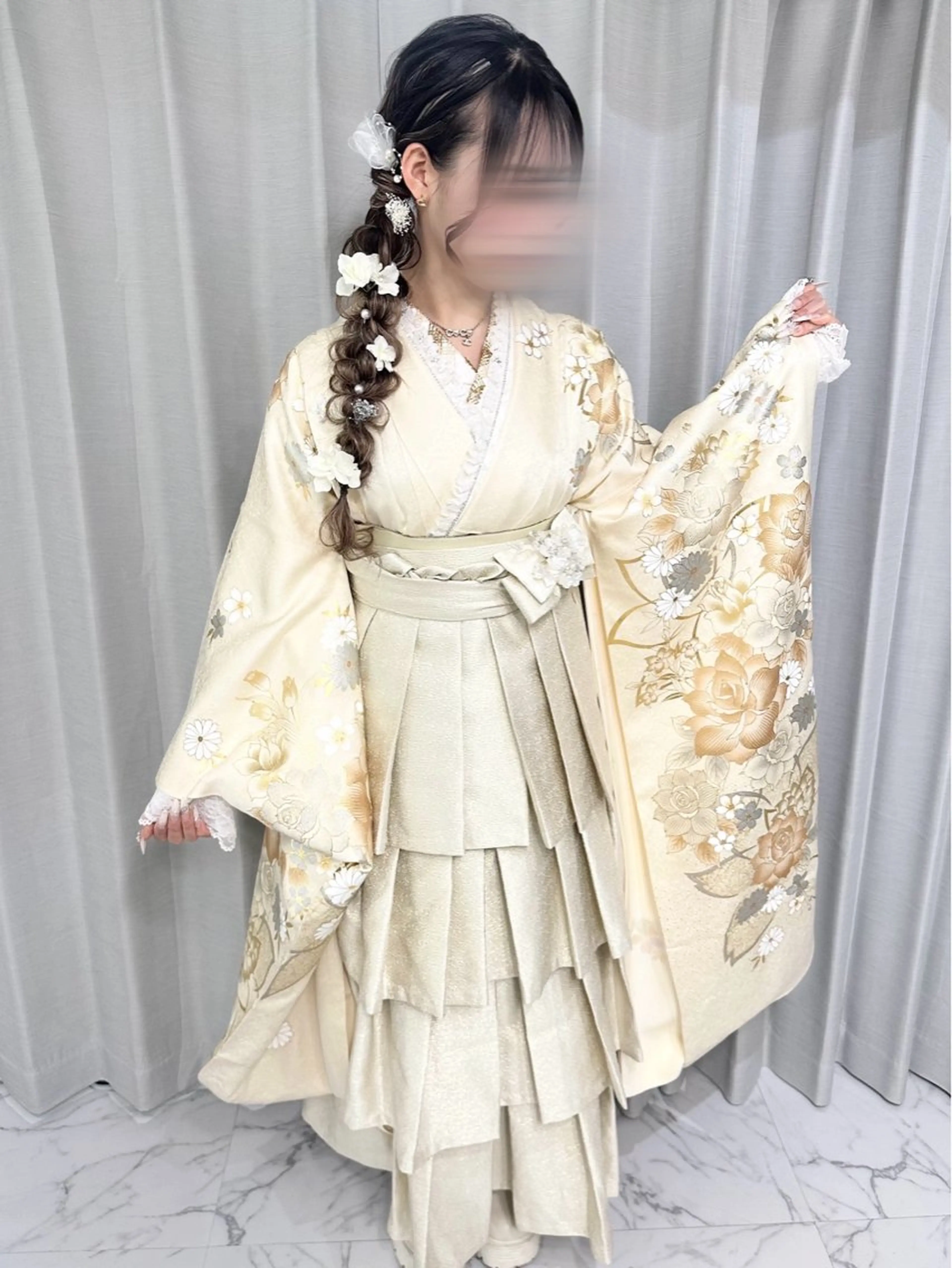 ロング ヘアアレンジ ヘアセット専門店 Rのヘアスタイル