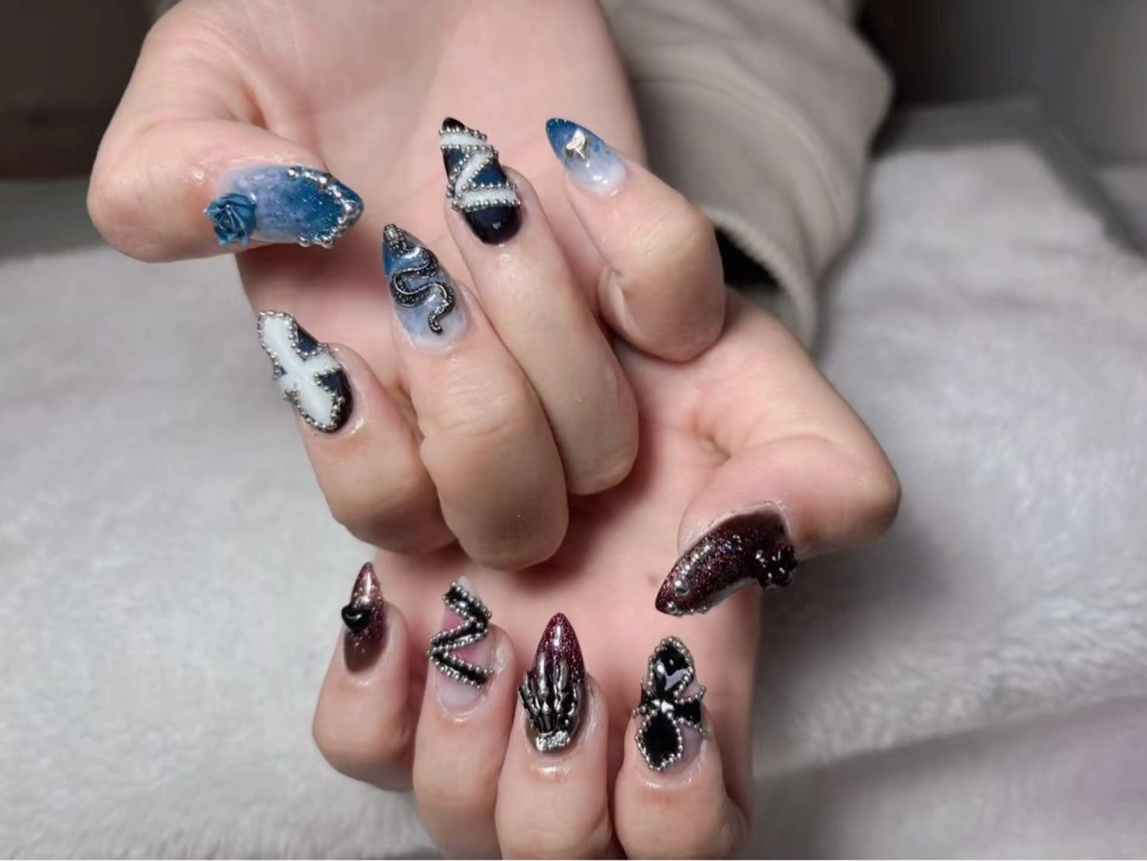 ネイル 持ち込み Amina nail salonのネイルデザイン