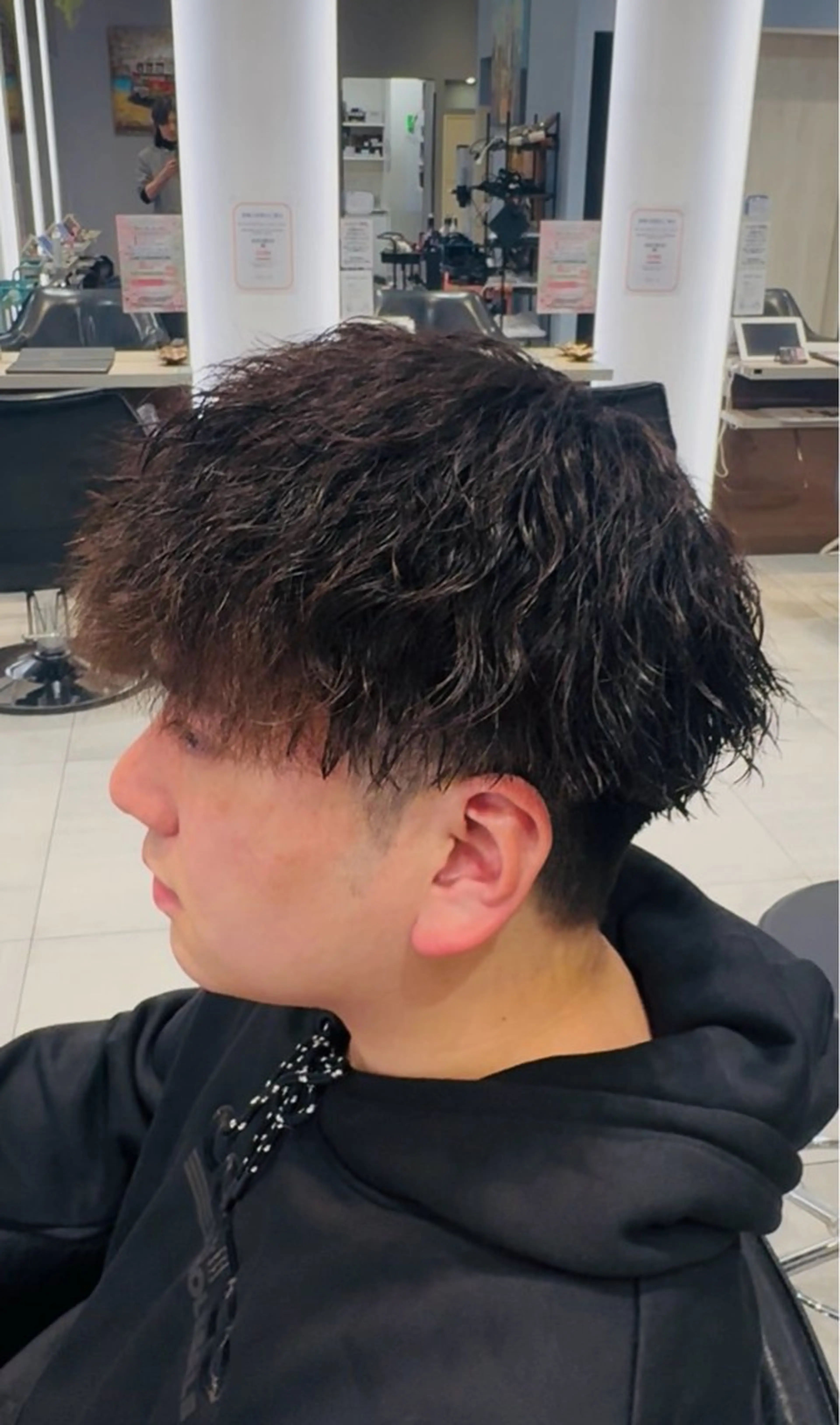 メンズ メンズパーマ カット パーマ 野村安芸 /特殊パーマのヘアスタイル